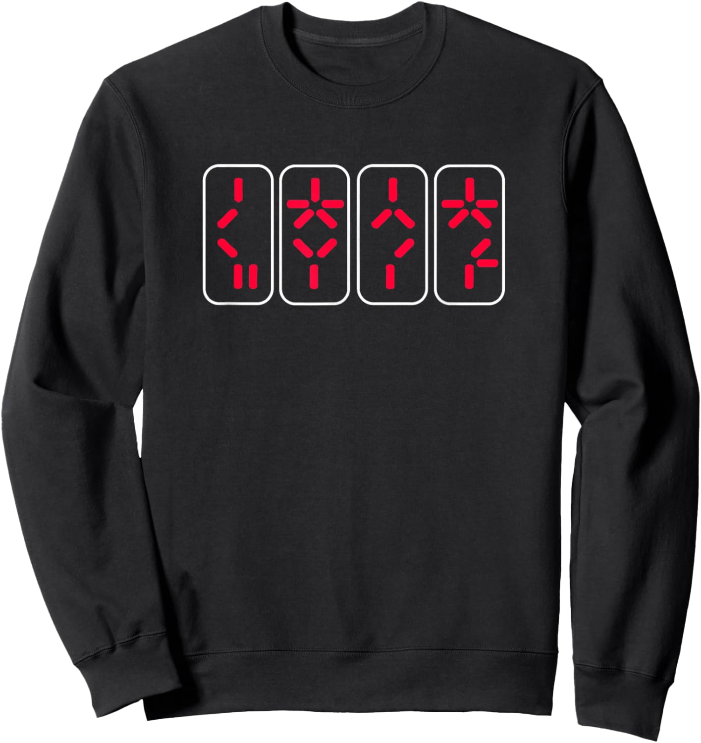 Predator Self Destruct Classic 80s Funny Men's Women's Sweatshirt - Sweatshirt | Black