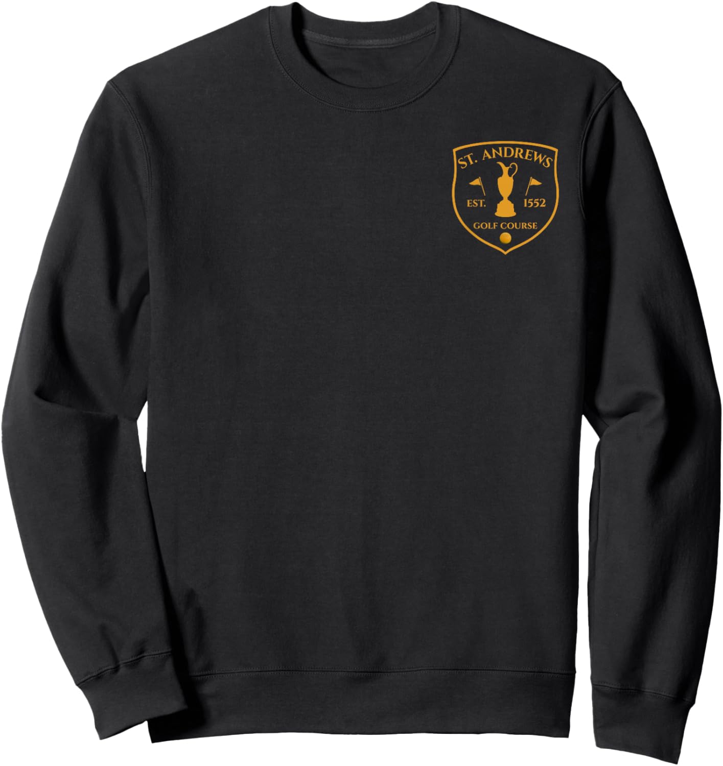 Saint Andrews Golf Heritage - Tradition and Passion for Golf Sweatshirt - Sweatshirt | Black