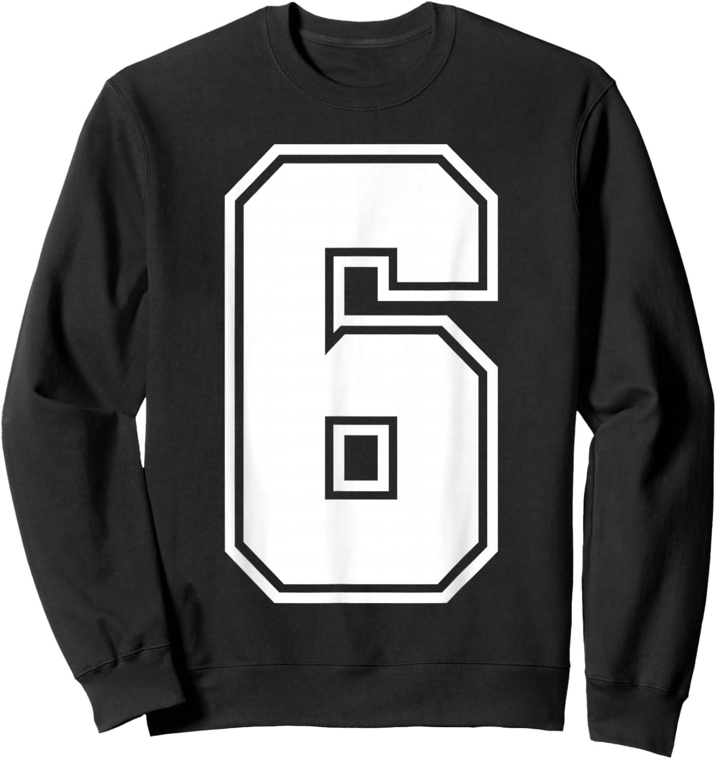 6 7 Six Couples Costume Funny Meme Sweatshirt - Sweatshirt | Black