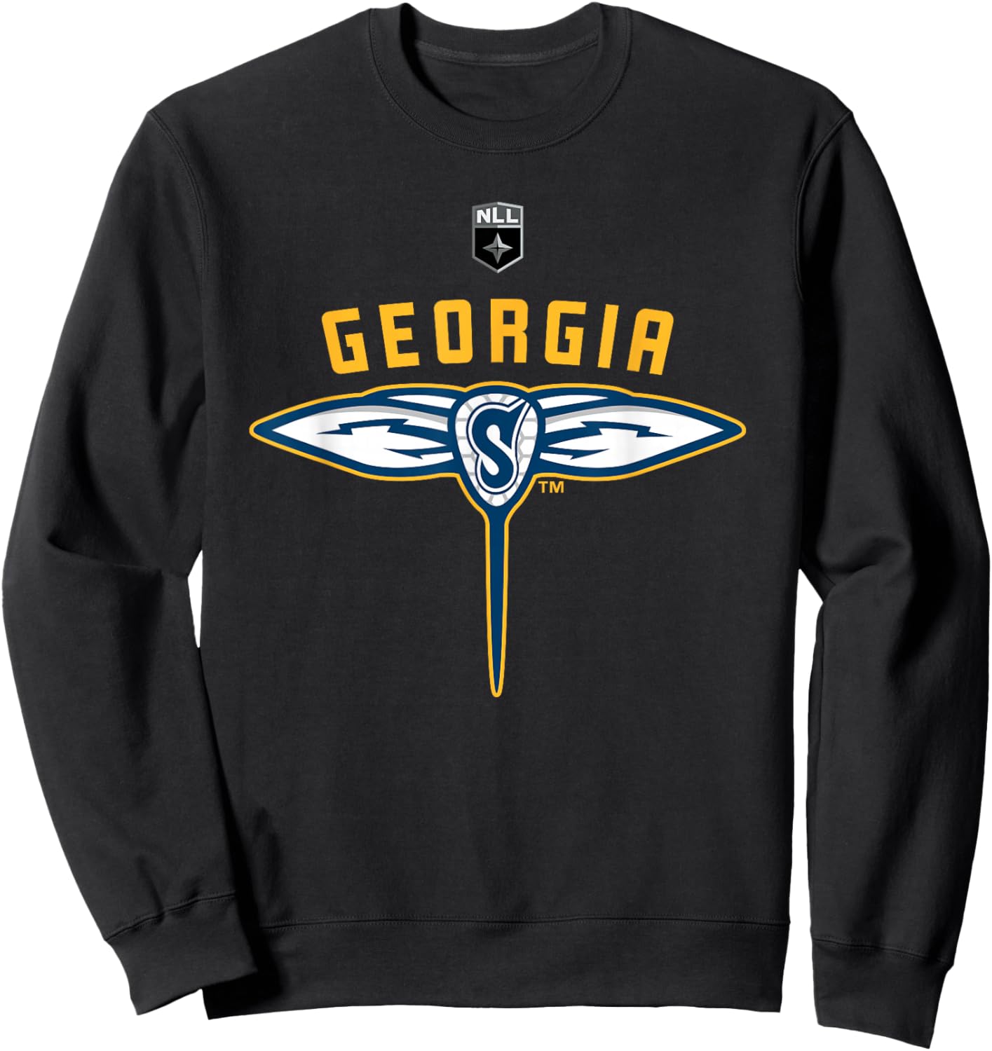 NLL Georgia Swarm Brett Dobson Sweatshirt - Sweatshirt | Black