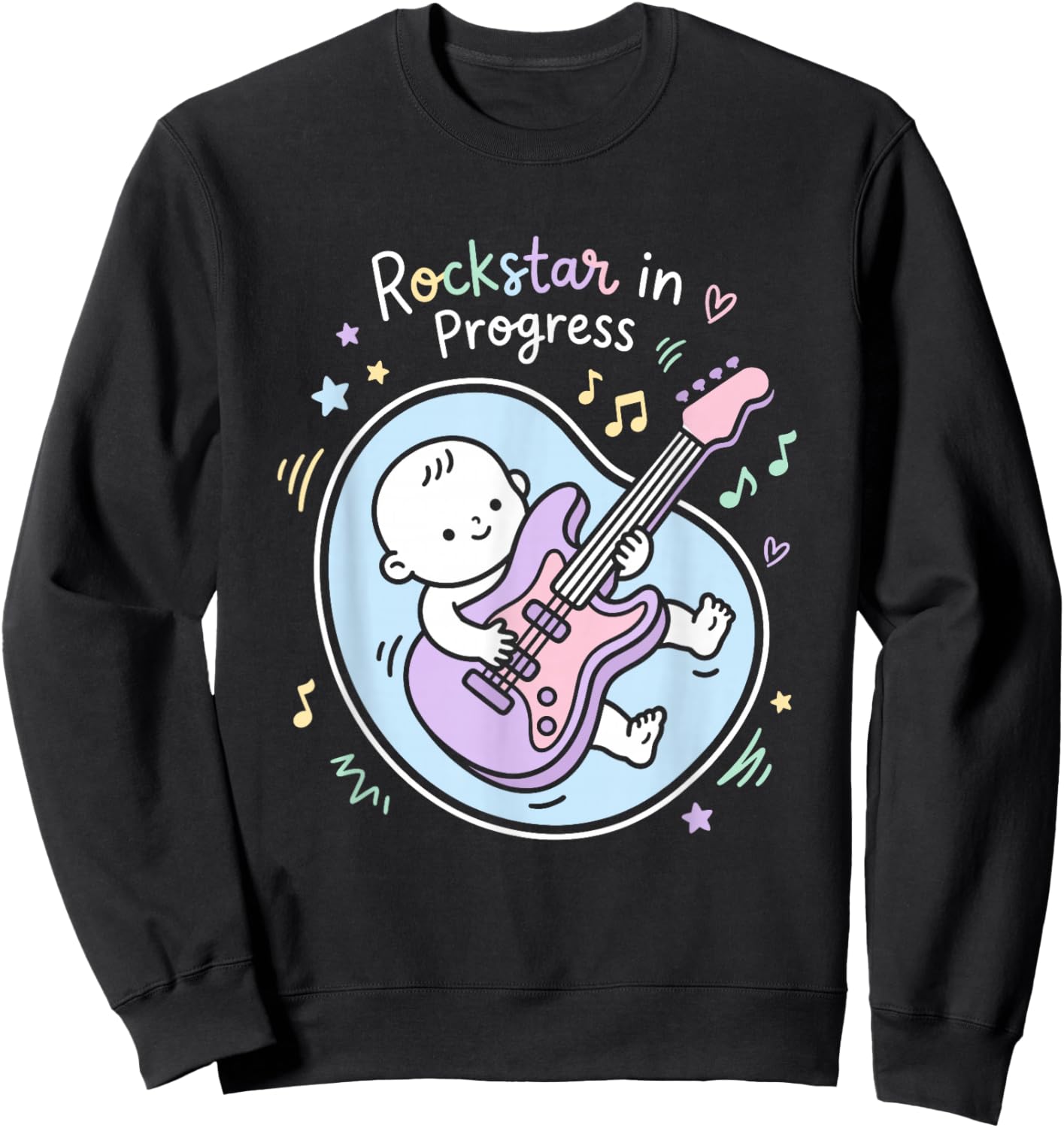 Announcement Music Lover Sweatshirt - Sweatshirt | Black