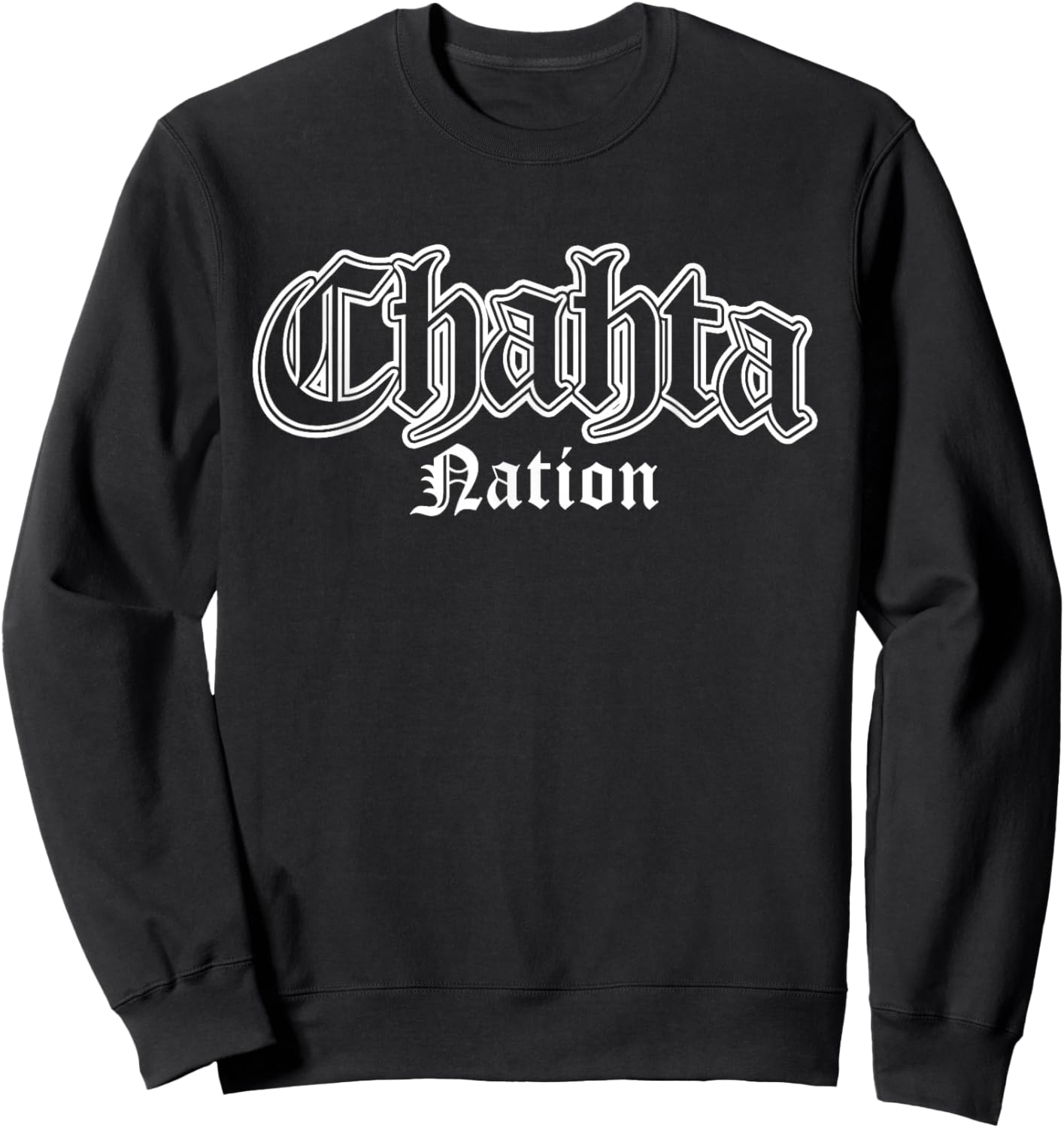 Chahta Nation Choctaw Native American Indian Sweatshirt - Sweatshirt | Black