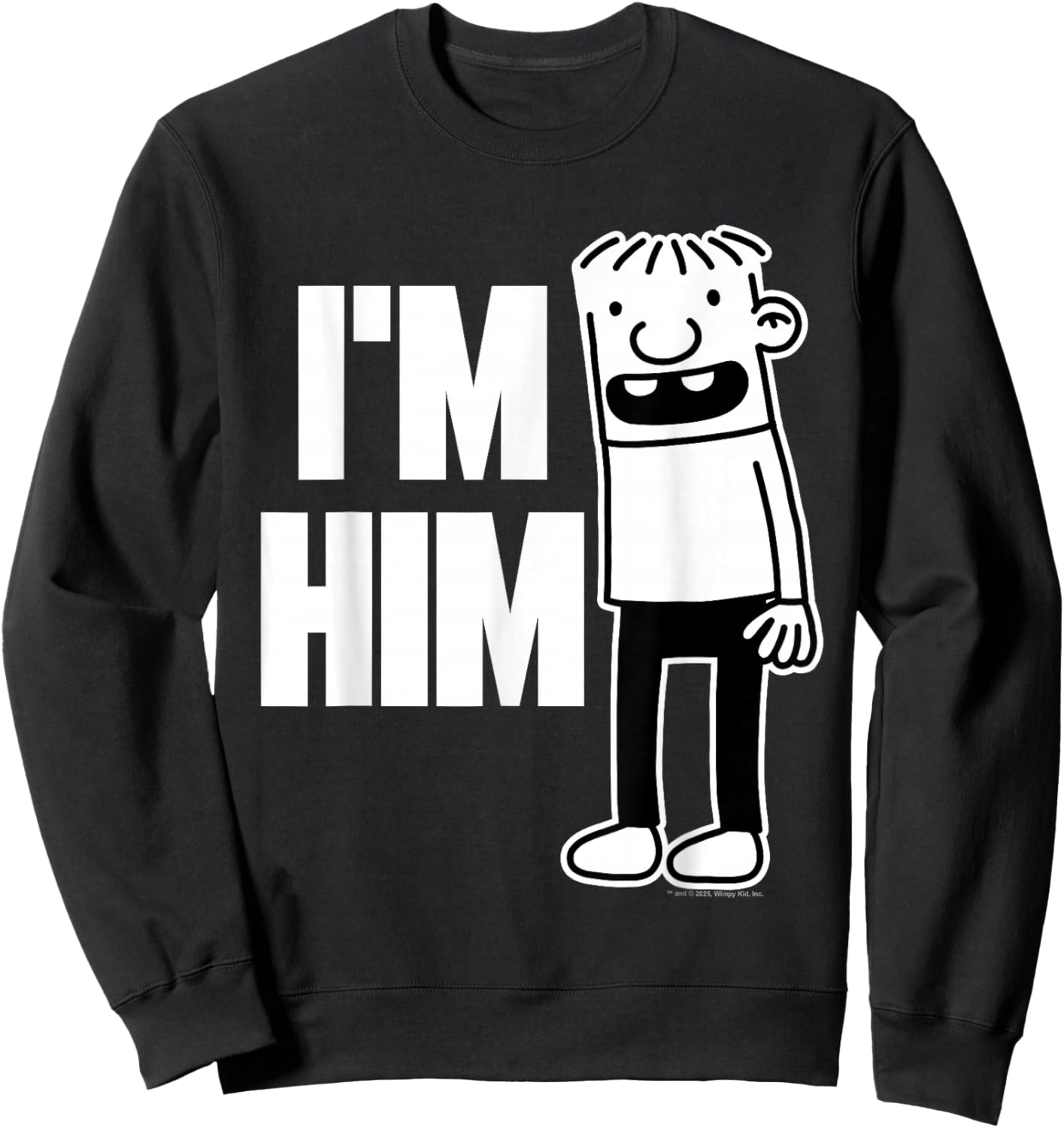 Diary of a Wimpy Kid Rowley I'm Him Sweatshirt - Sweatshirt | Black