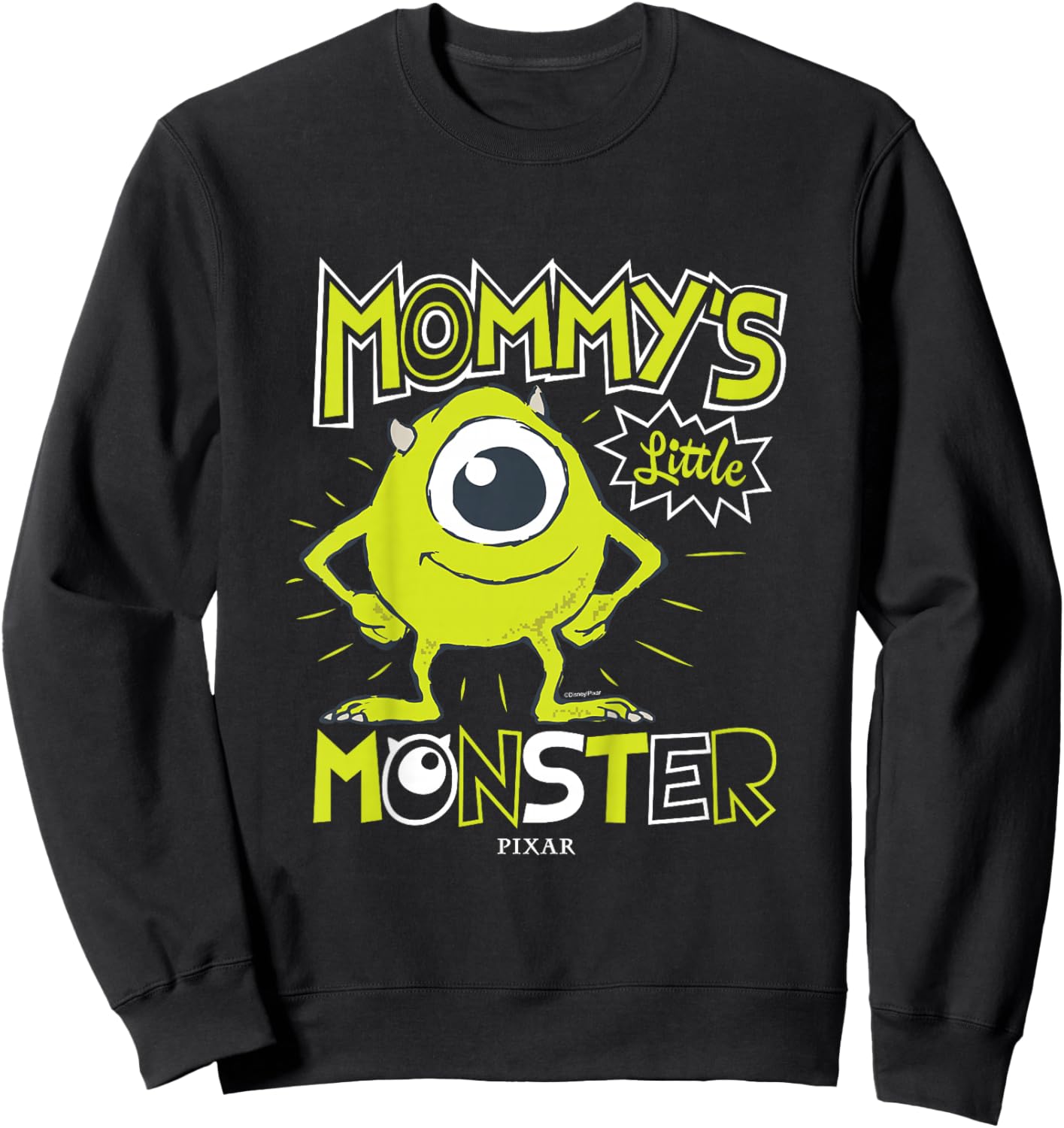 Disney Pixar Monsters, Inc. Little Monster Mother’s Day Sweatshirt - Sweatshirt | Black