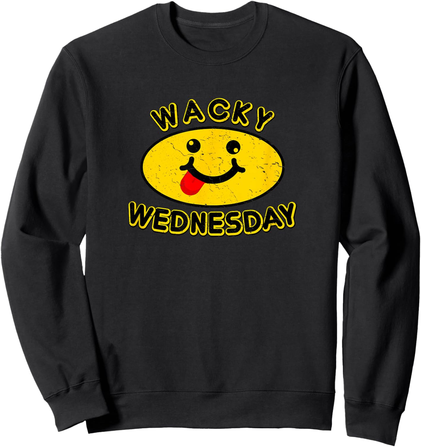 Wacky Wednesday Kids and Teachers | Mismatch Day Spirit Week Sweatshirt - Sweatshirt | Black
