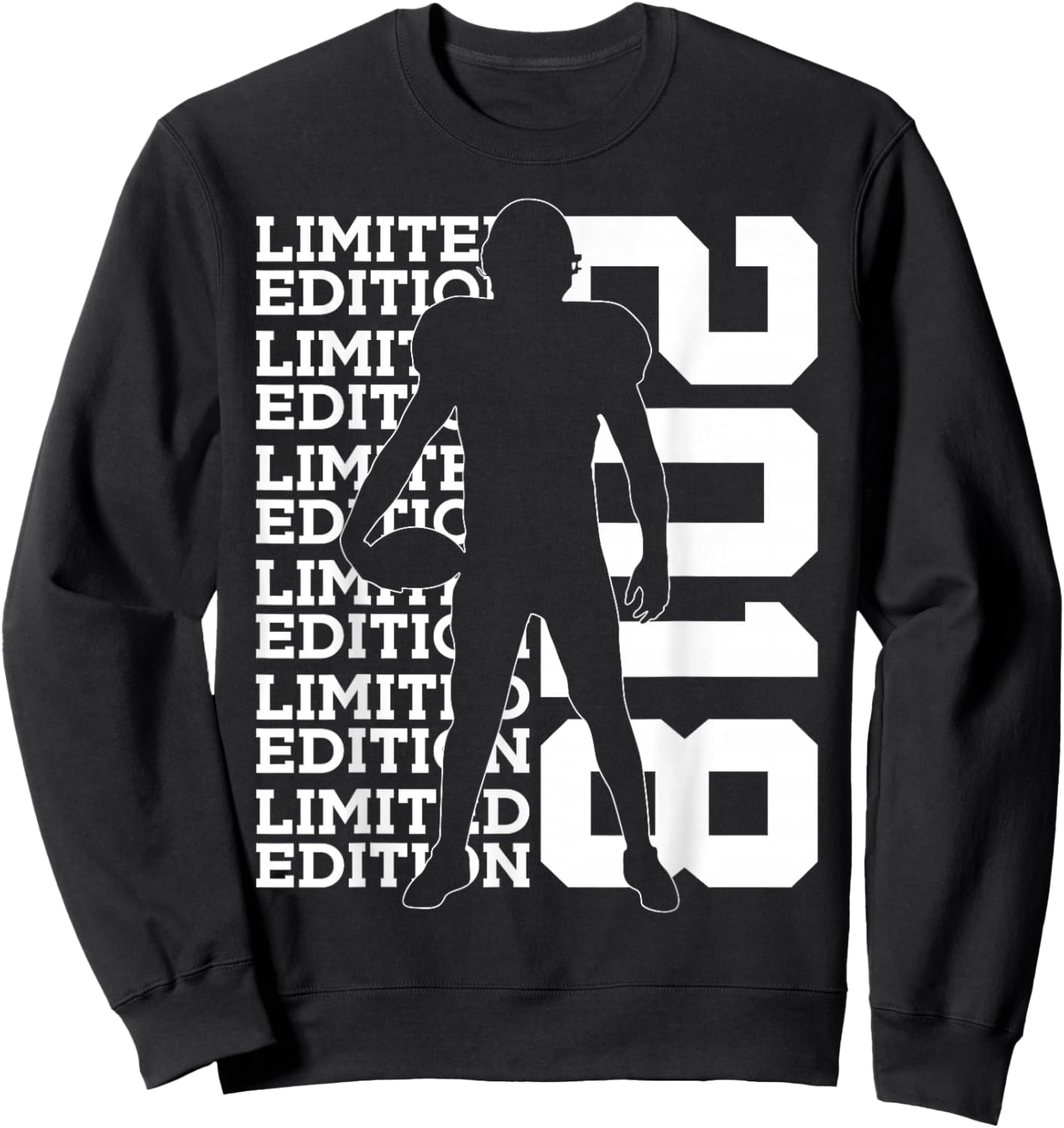 Limited Edition 2018 Football 8TH Birthday Sweatshirt - Sweatshirt | Black
