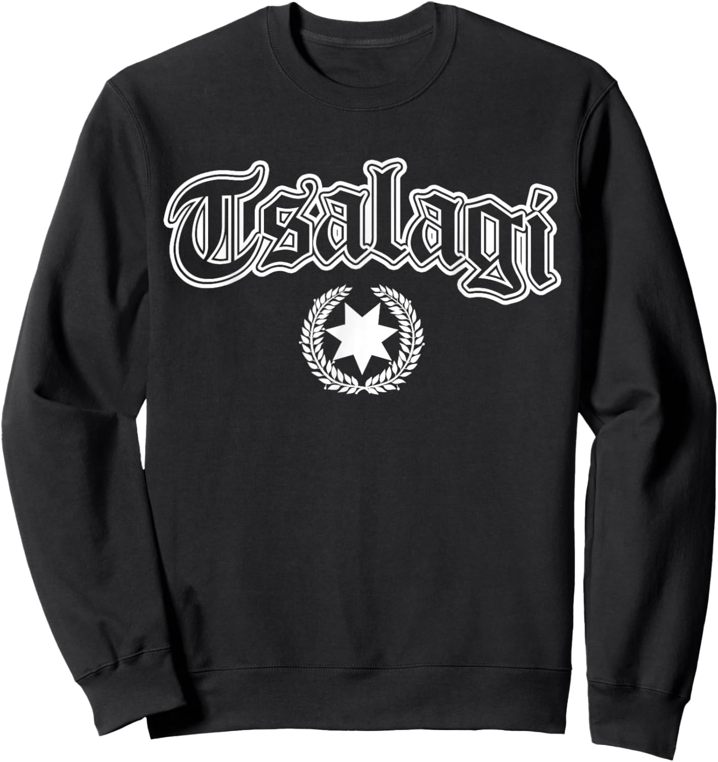 Tsalagi Cherokee Nation Native American Indian Sweatshirt - Sweatshirt | Black