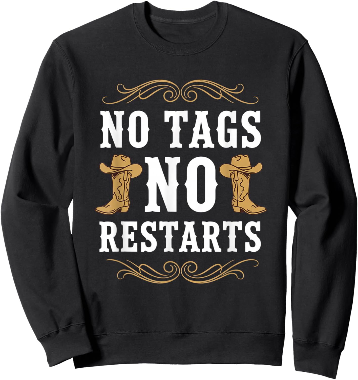 Teacher Line Dancing No Tags No Restarts Sweatshirt - Sweatshirt | Black