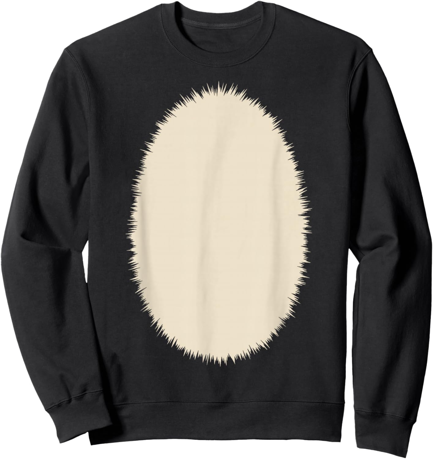 Deer Belly Costume Funny Reindeer Sven Adult Cute Matching Sweatshirt - Sweatshirt | Black