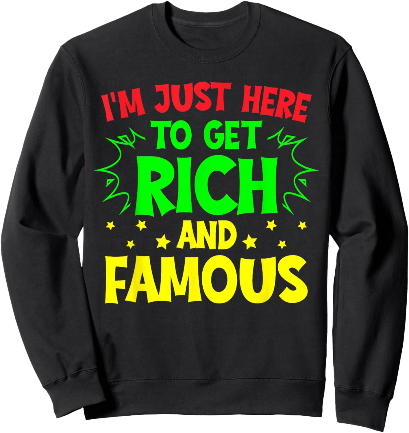 Funny Game Show Contestant Sweatshirt - Sweatshirt | Black