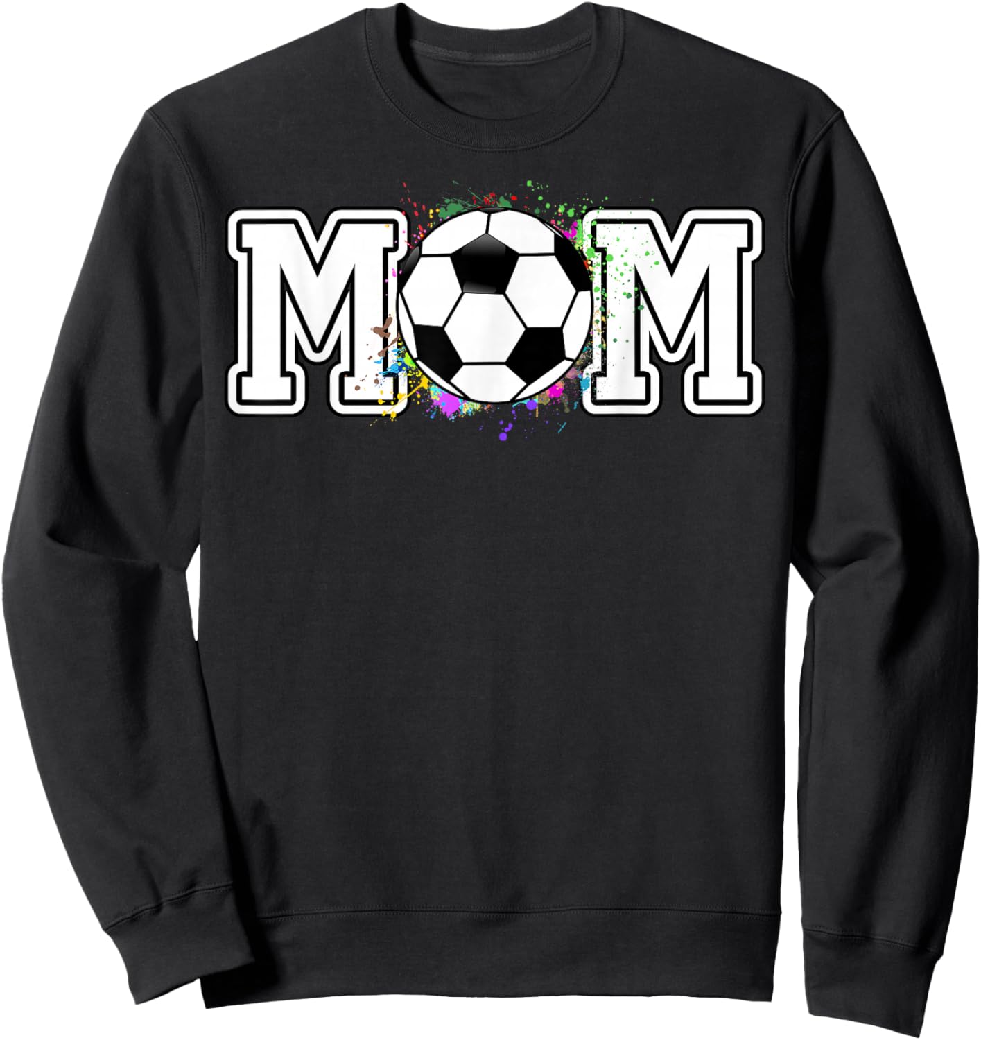 Soccer Mom 1st Birthday Sweatshirt - Sweatshirt | Black