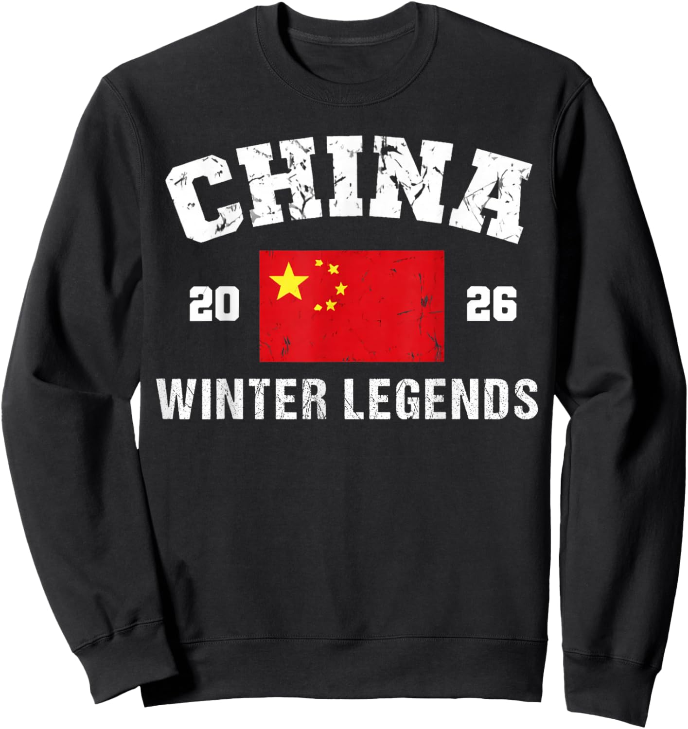 China Winter Legends 2026 Alpine Sweatshirt - Sweatshirt | Black