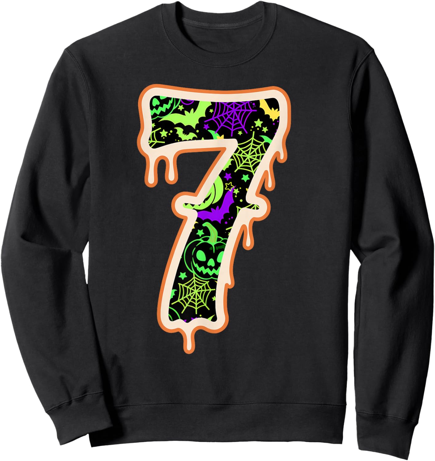 Six Seven Meme 6 7 Halloween Costume Couple Men Women Sweatshirt - Sweatshirt | Black