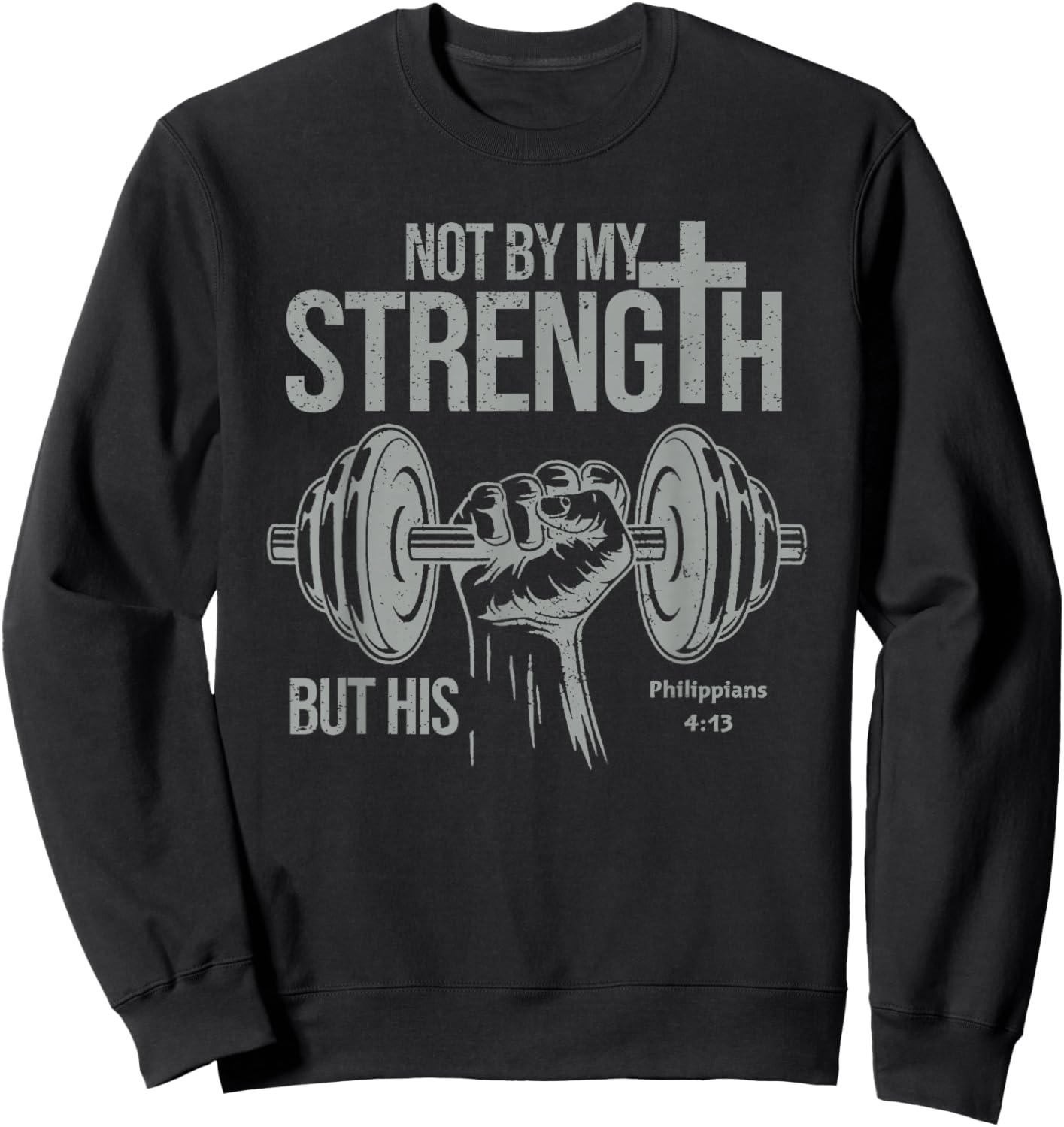 Christian Gym Sweatshirt - Sweatshirt | Black