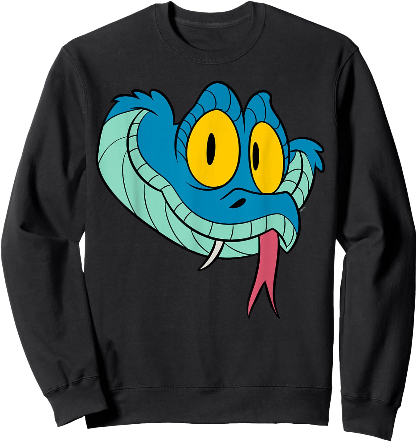 Disney Zootopia 2 Gary De'Snake Big Face Halloween Costume Sweatshirt - Sweatshirt | Black
