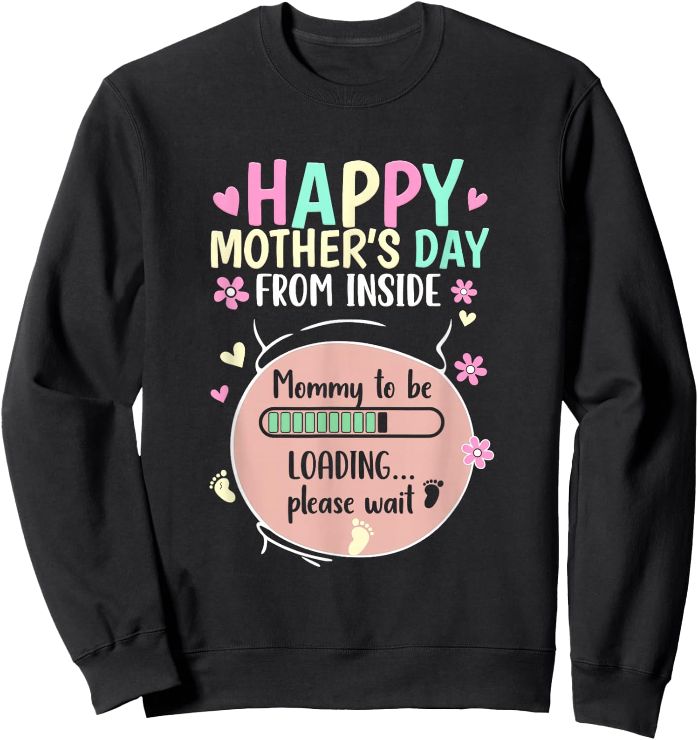 Loading Progress Sweatshirt - Sweatshirt | Black