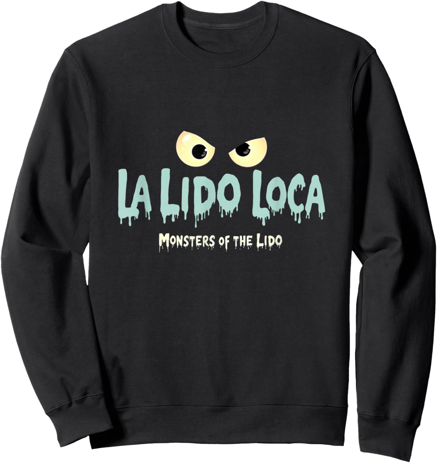 Monsters of The Lido - Aliens Like Cruises Too Sweatshirt - Sweatshirt | Black