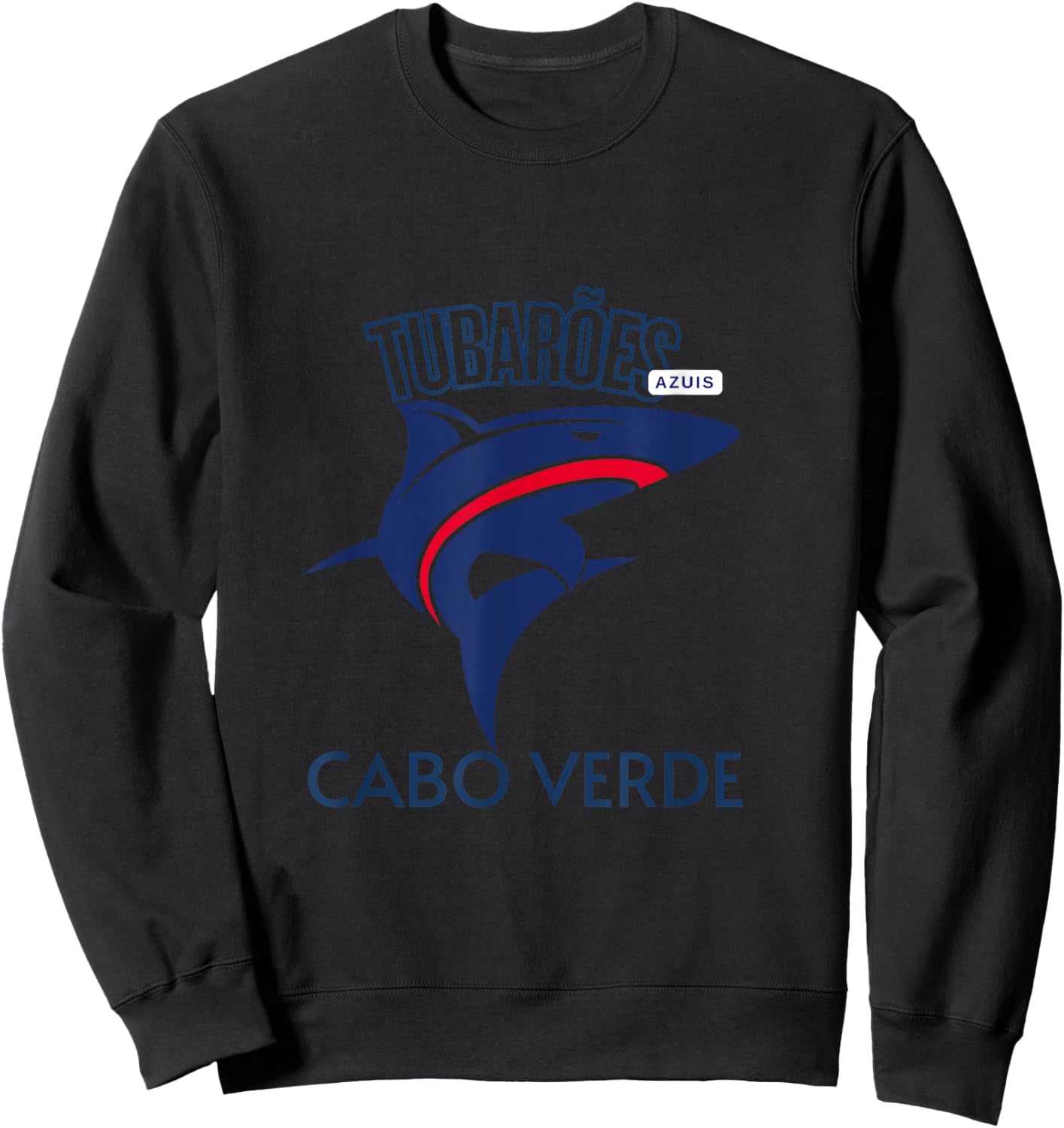 Cape Verde Soccer Team Sweatshirt - Sweatshirt | Black