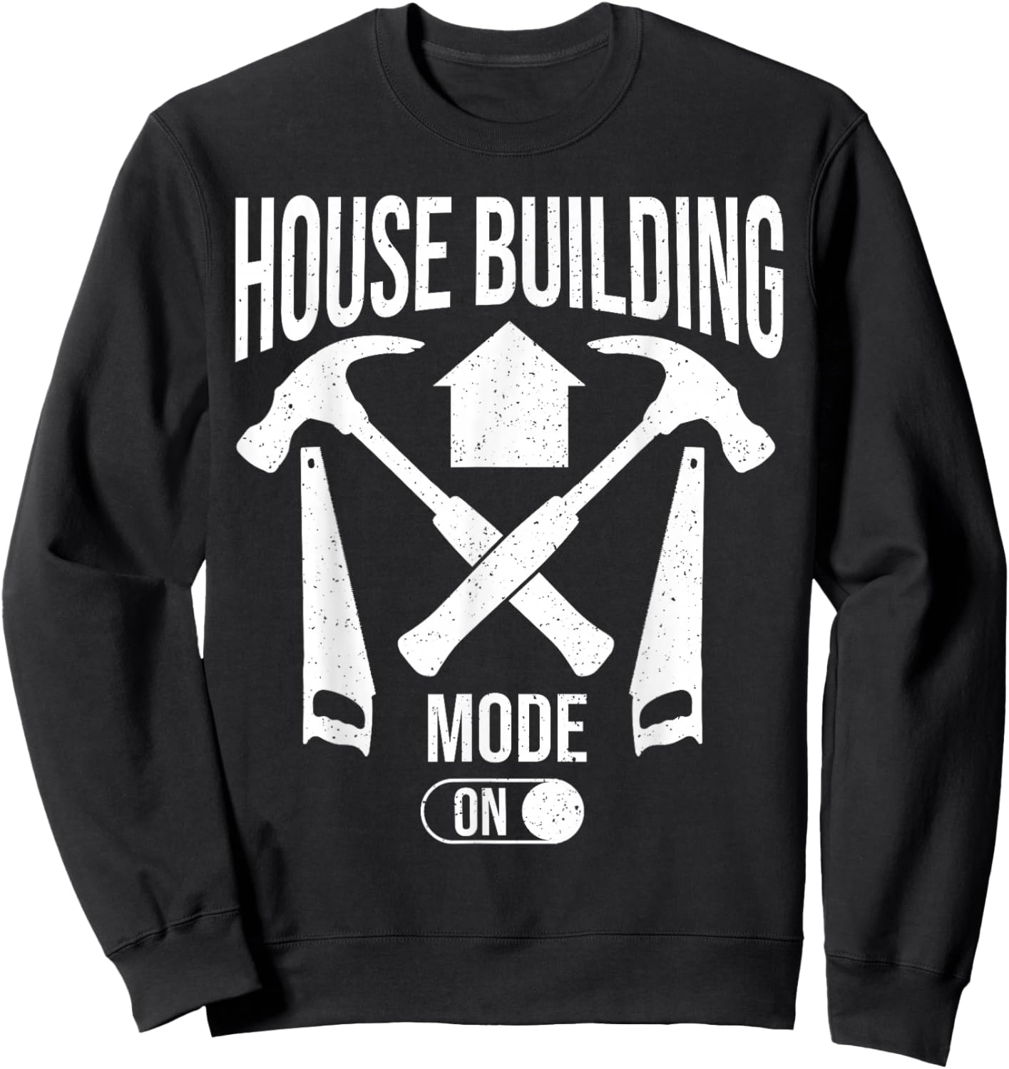 House Builder Carpenter Contractor Construction Sweatshirt - Sweatshirt | Black