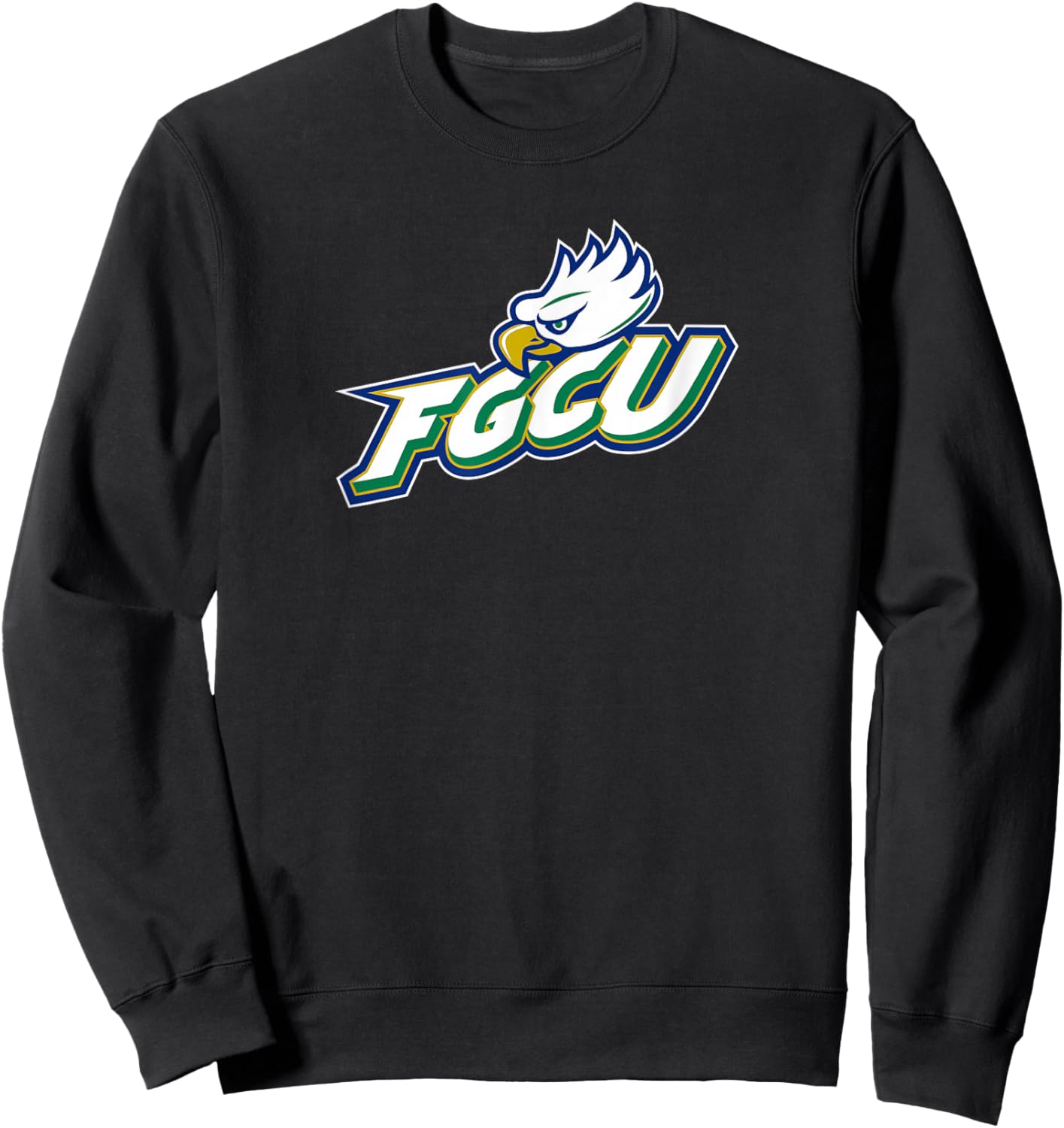 Florida Gulf Coast University FGCU Eagles Primary Logo Sweatshirt - Sweatshirt | Black