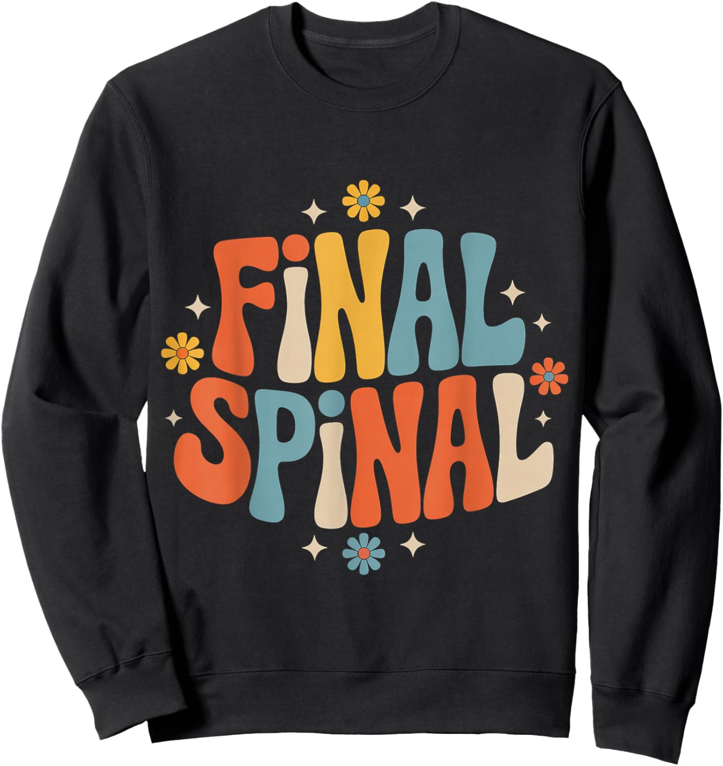 Final Spinal Cancer Awareness Strong Sweatshirt - Sweatshirt | Black
