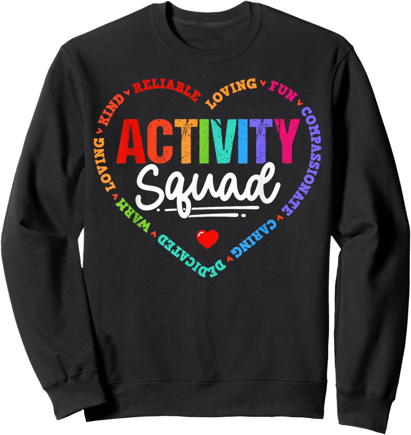 Activity Assistant Squad Professionals Week Director Men Sweatshirt - Sweatshirt | Black