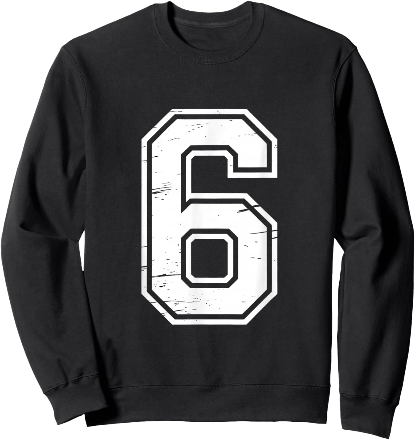 7 Number 67 Six Seven Meme Sweatshirt - Sweatshirt | Black
