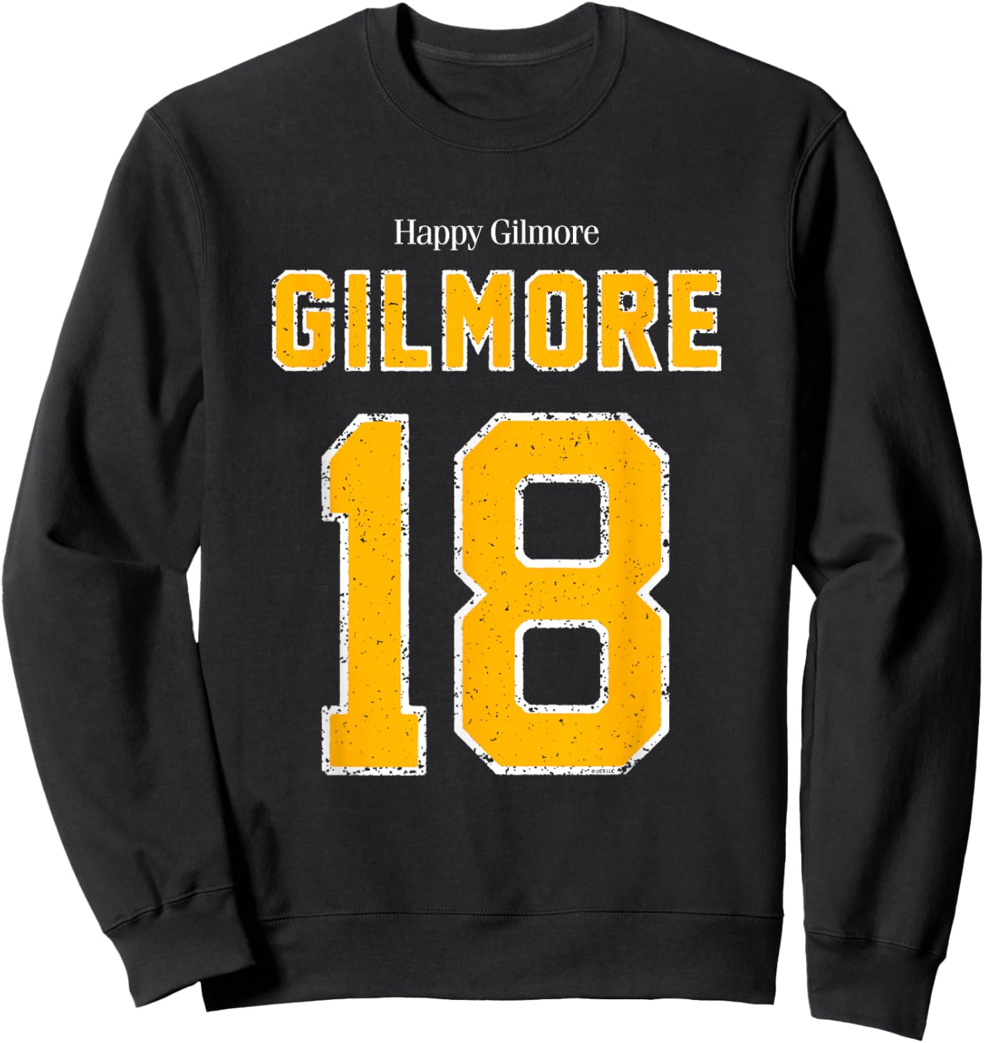 Happy Gilmore 30th Anniversary Jersey Sweatshirt - Sweatshirt | Black
