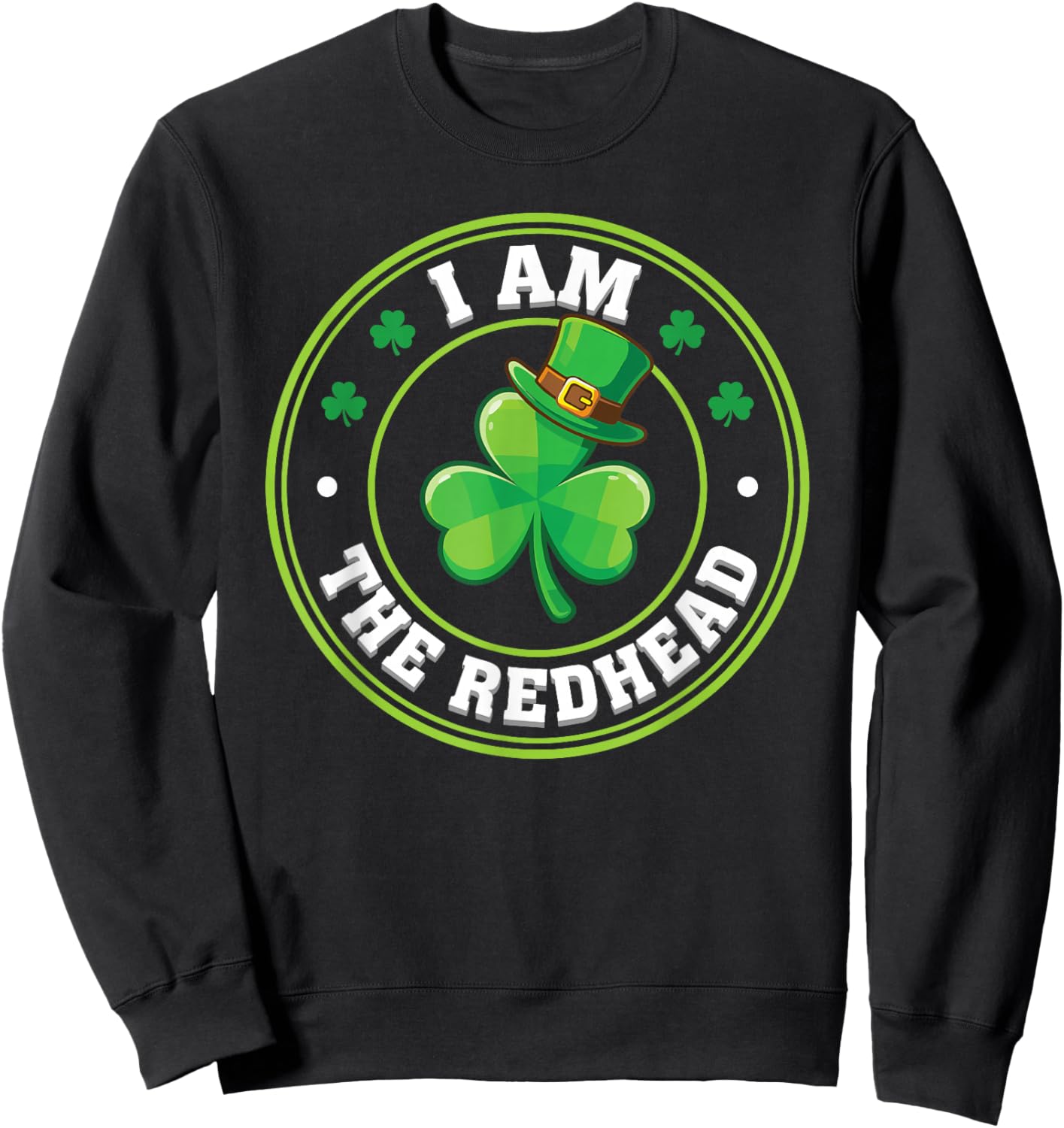 Funny Dibs On The Redhead I Am The Redhead Women Men Kids Sweatshirt - Sweatshirt | Black
