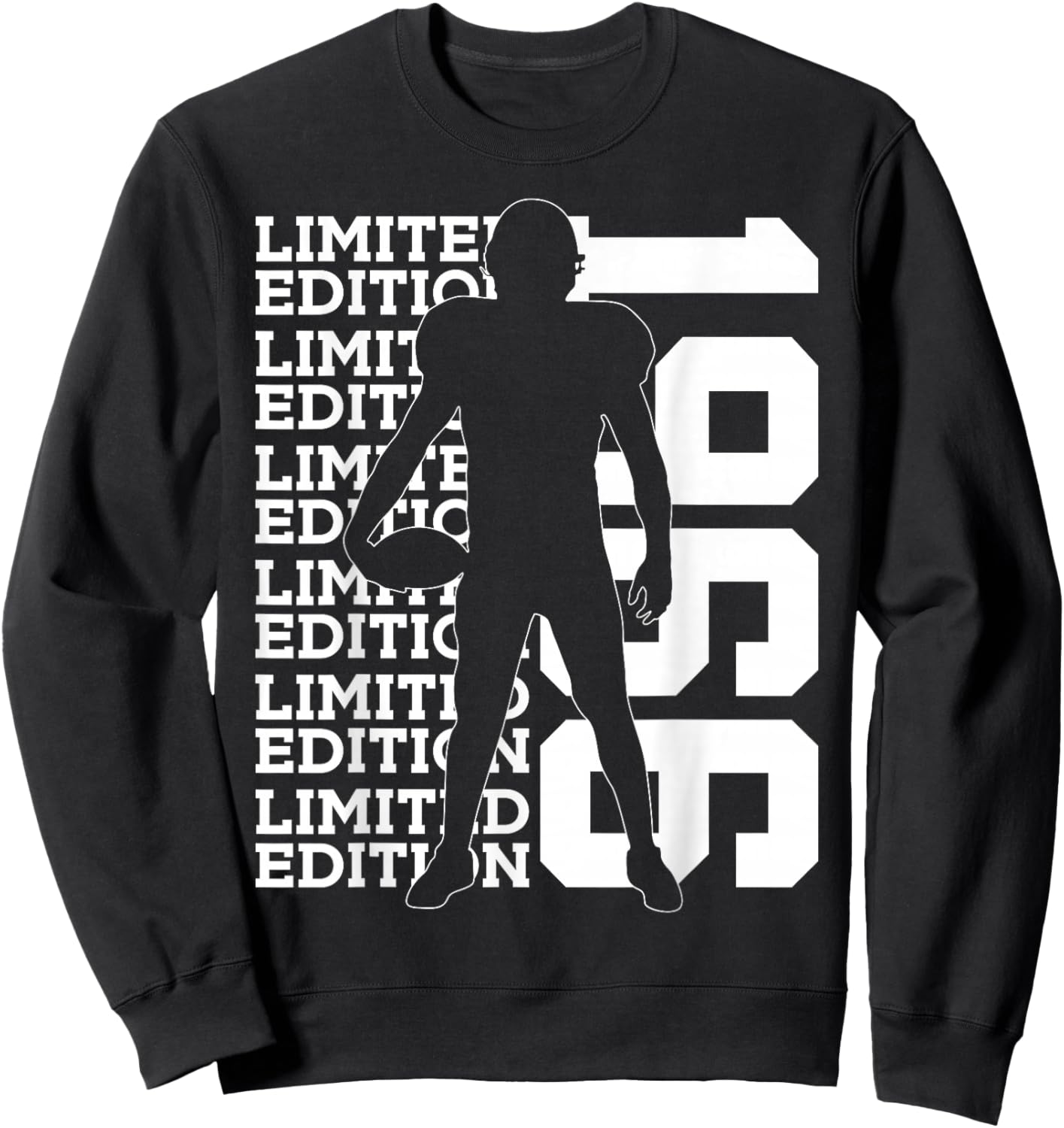 Limited Edition 1966 Football 60TH Birthday Sweatshirt - Sweatshirt | Black