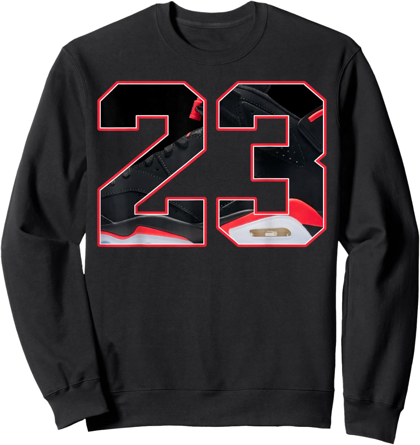 Black Infrared 6s Matching Outfits Sweatshirt - Sweatshirt | Black