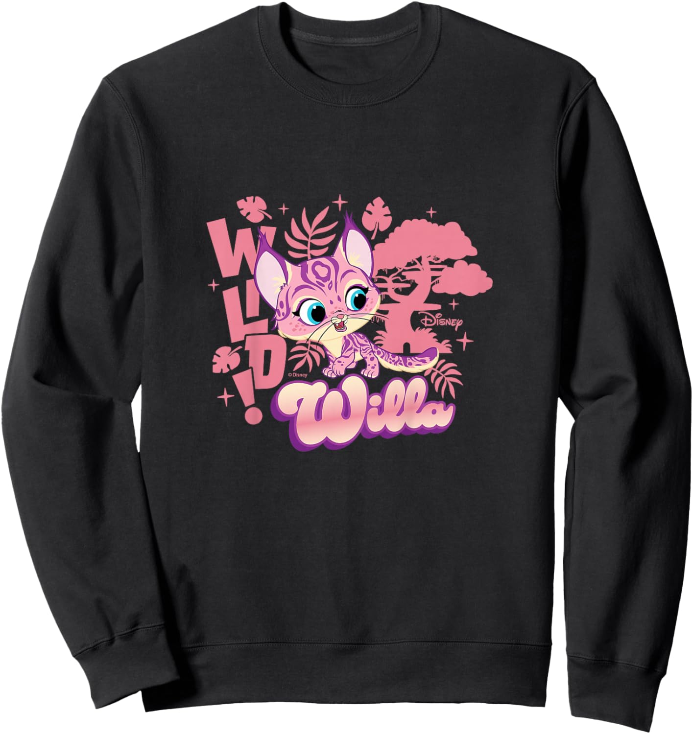 SuperKitties - Willa - Wild Sweatshirt - Sweatshirt | Black