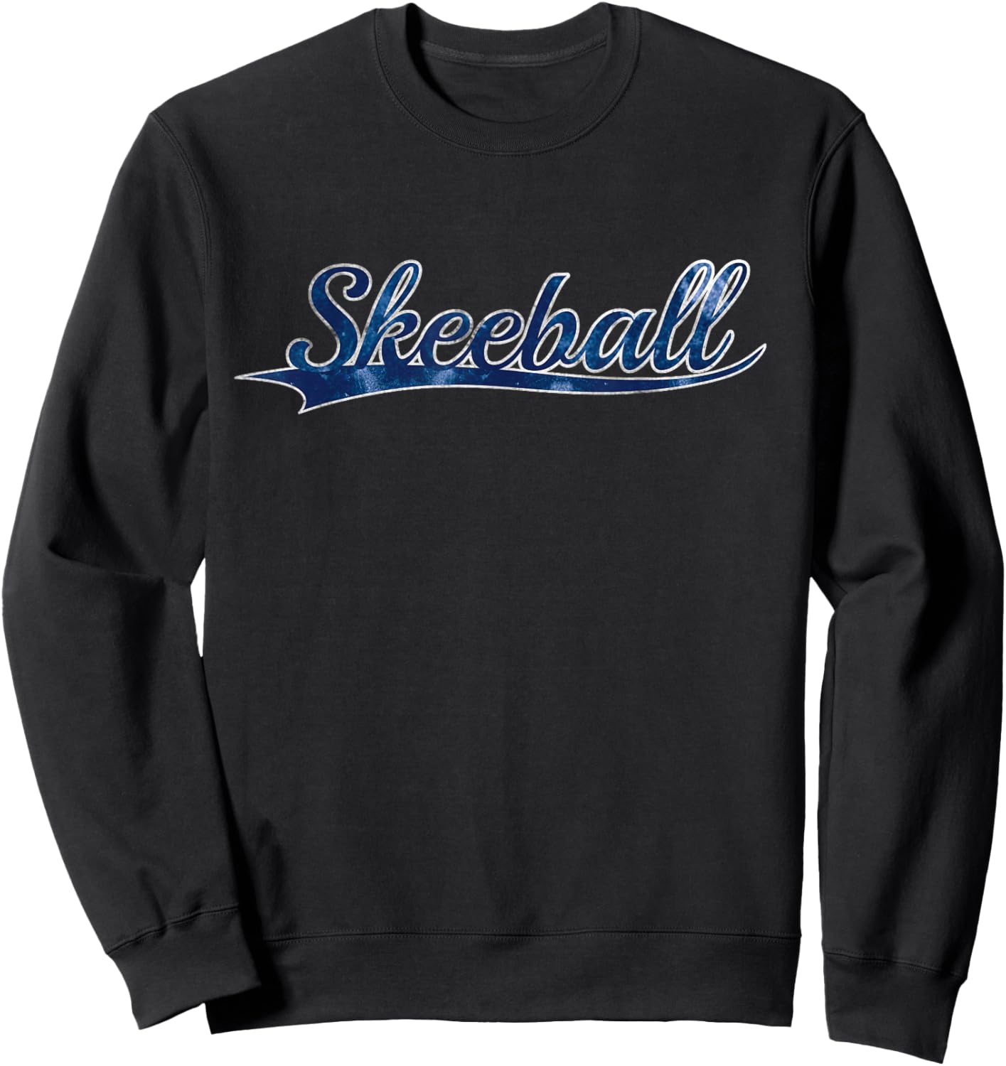 Skeeball Arcade Game Fun Game Vintage Varsity Throwback Sweatshirt - Sweatshirt | Black