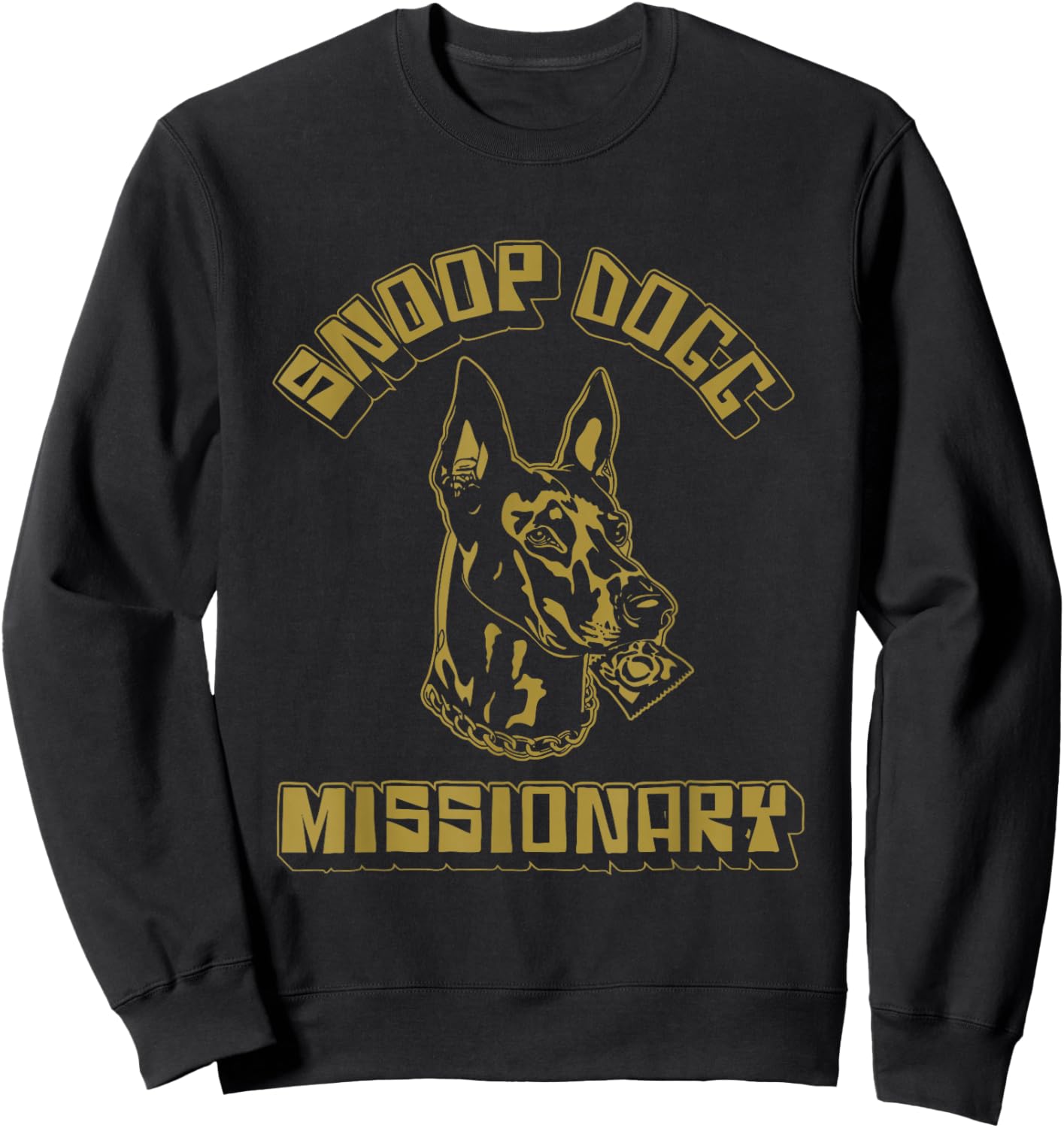 Official Snoop Dogg Missionary Sweatshirt - Sweatshirt | Black