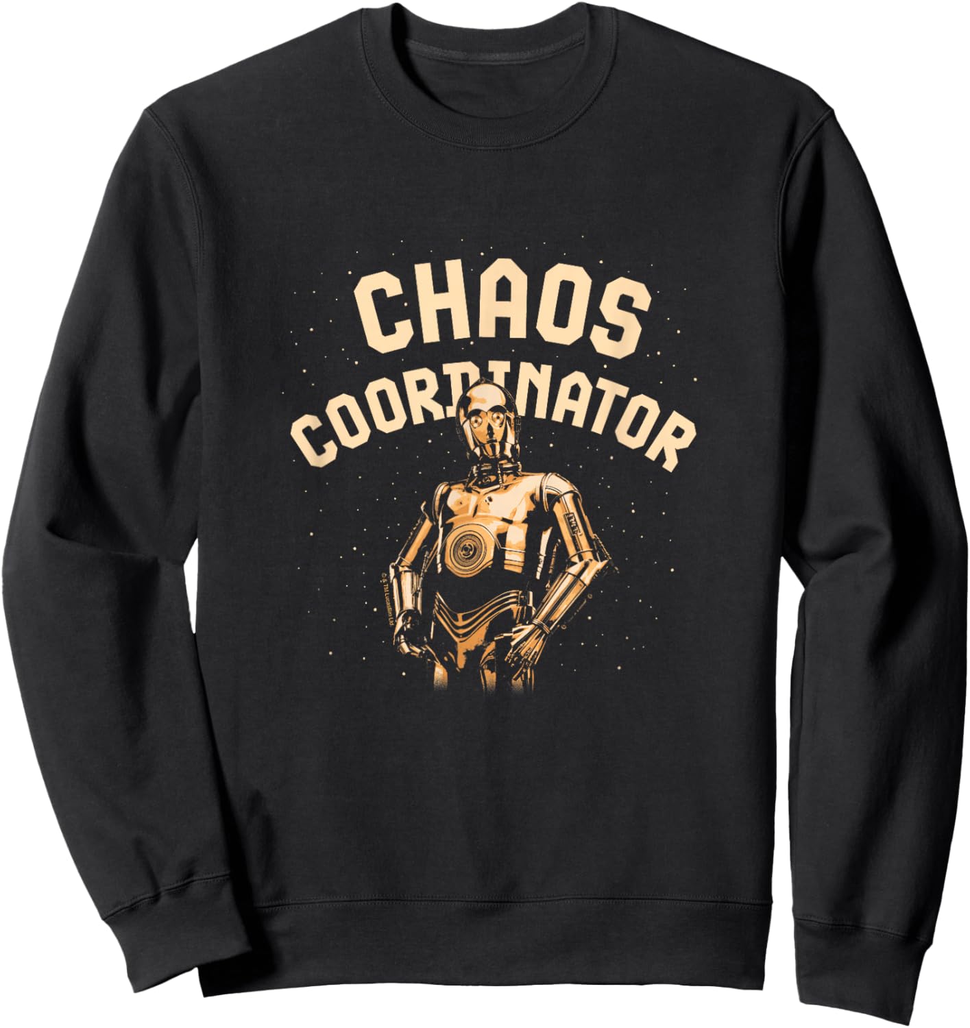 Star Wars - C3PO - Chaos Coordinator Sweatshirt - Sweatshirt | Black
