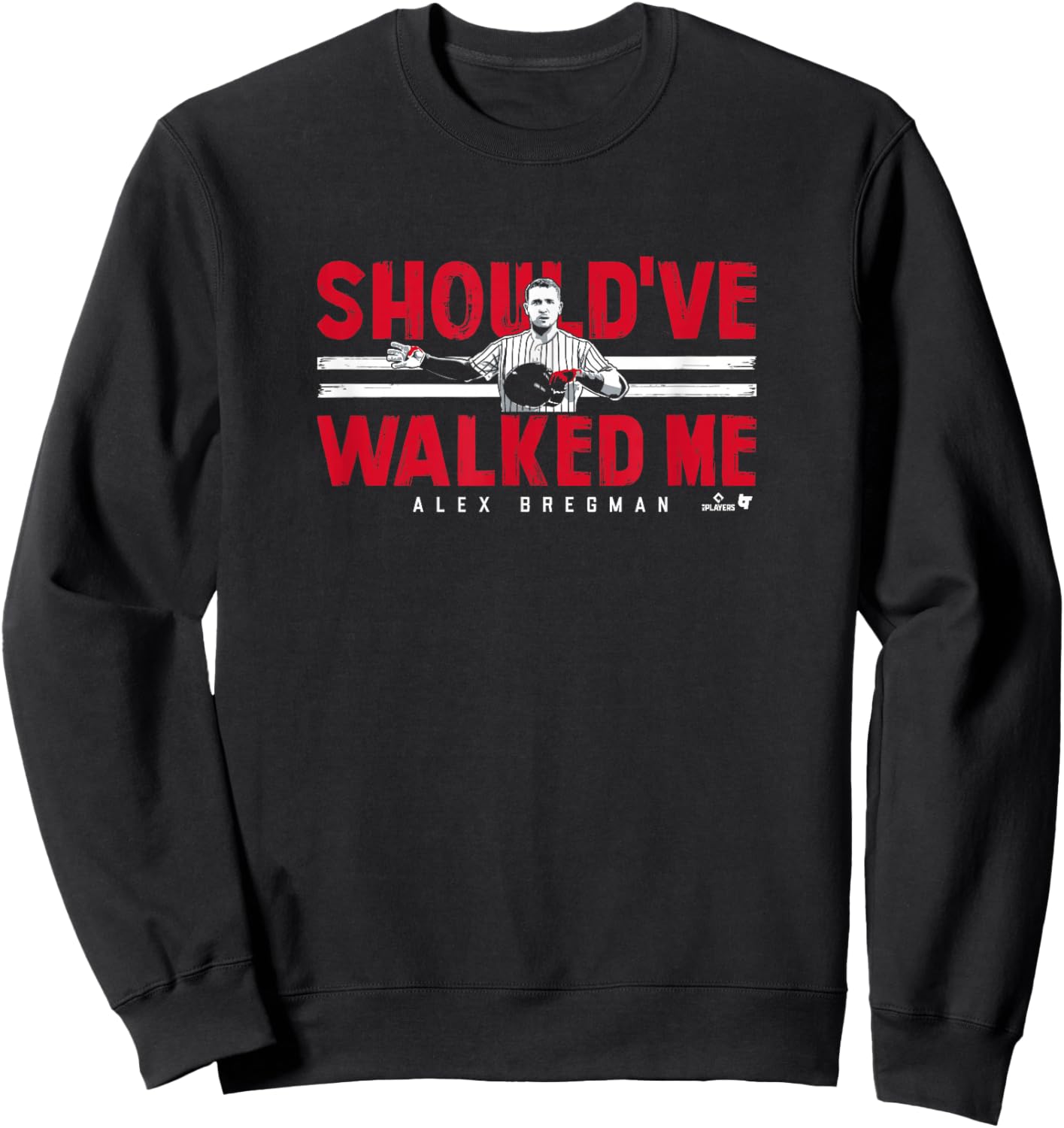 Alex Bregman - Should've Walked Me - Chicago Baseball Sweatshirt - Sweatshirt | Black