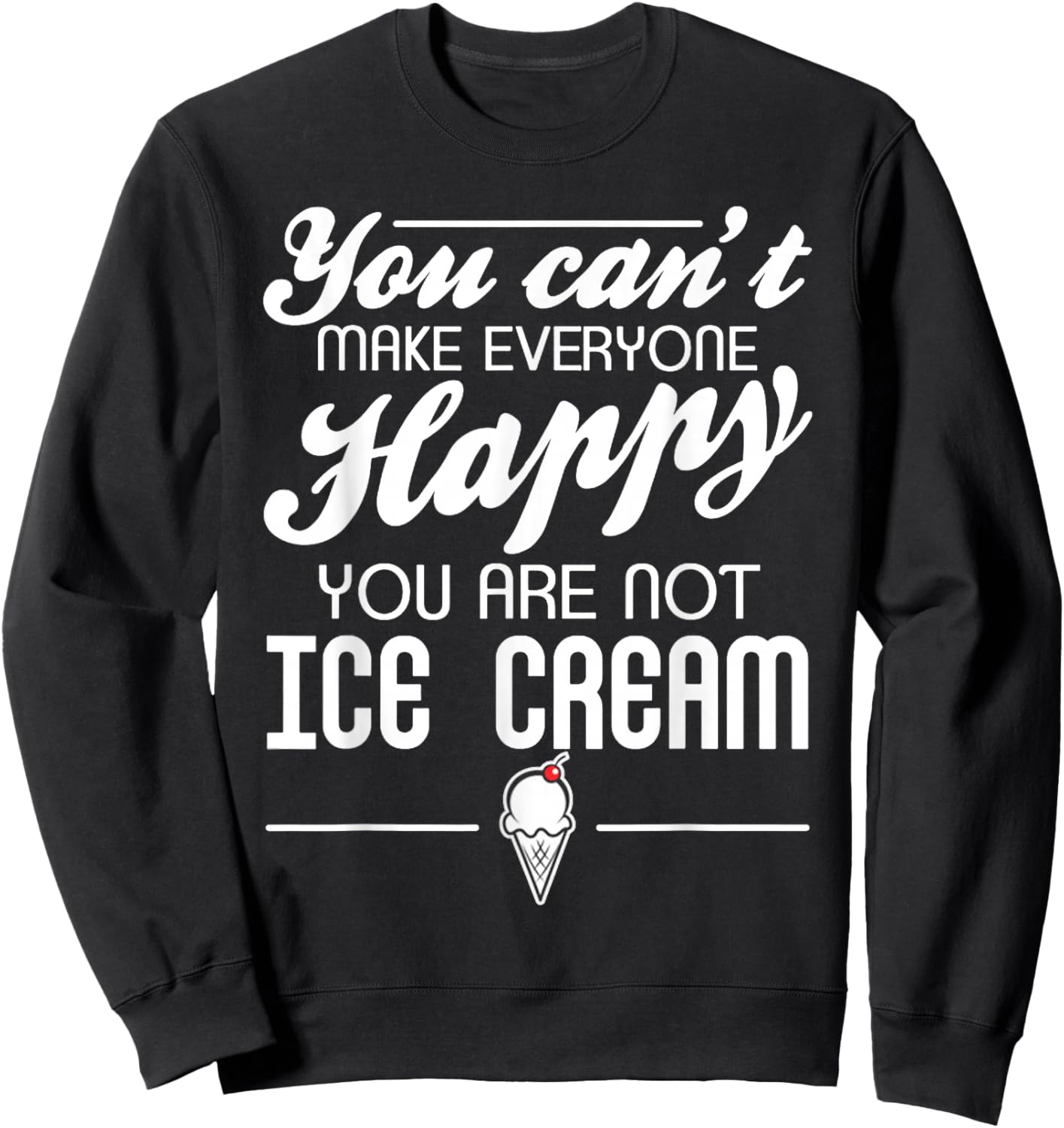 T-Shirt Sweatshirt - Sweatshirt | Black