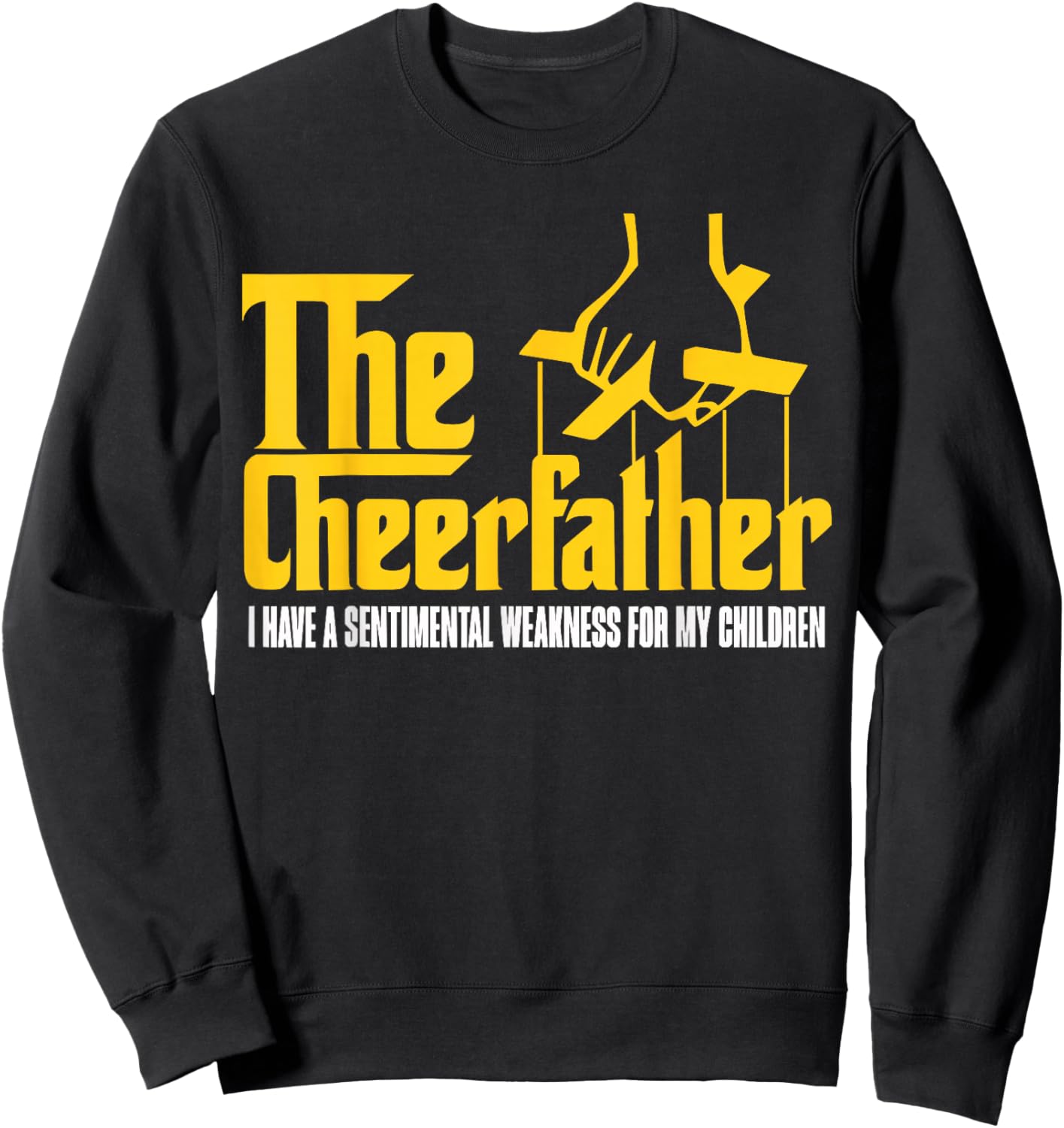 The CheerFather Sweatshirt - Sweatshirt | Black