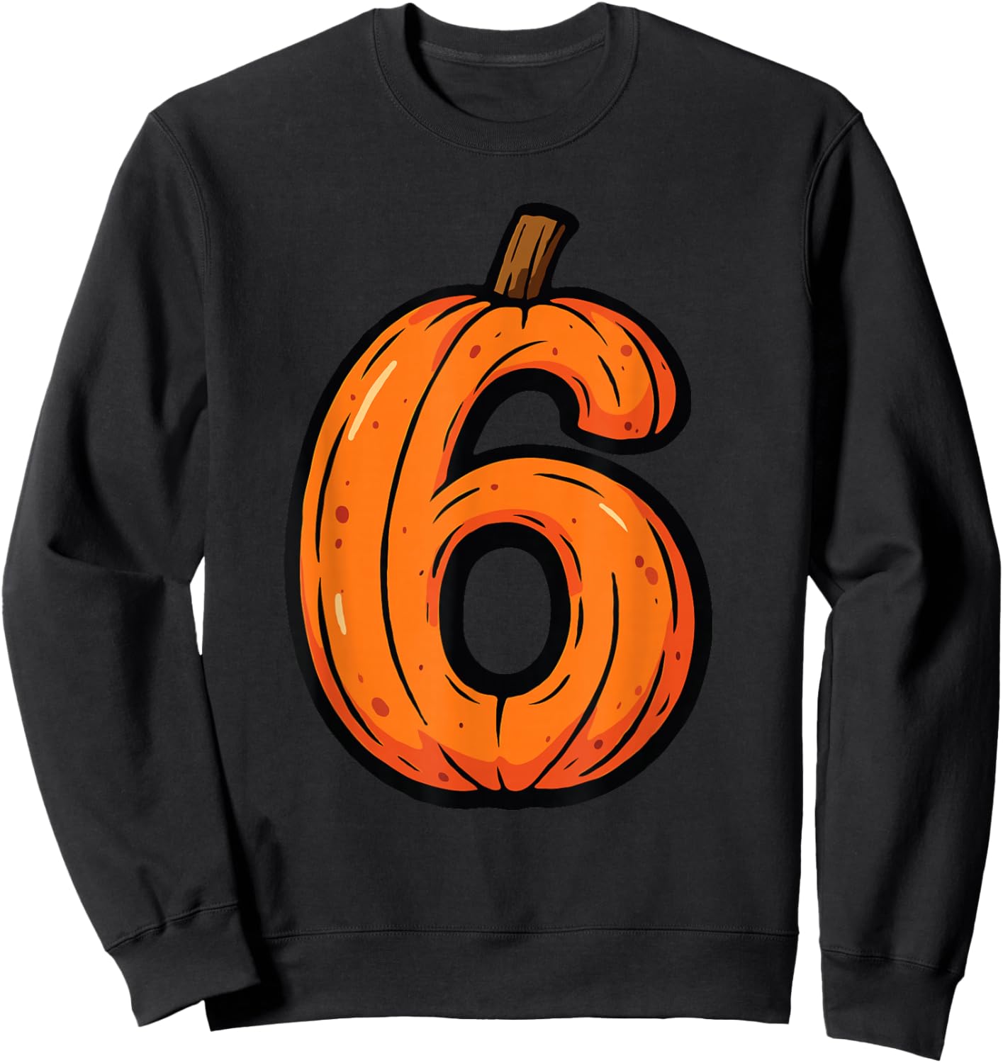 Six Seven Meme 6 7 Halloween Funny Costume Matching Couple Sweatshirt - Sweatshirt | Black