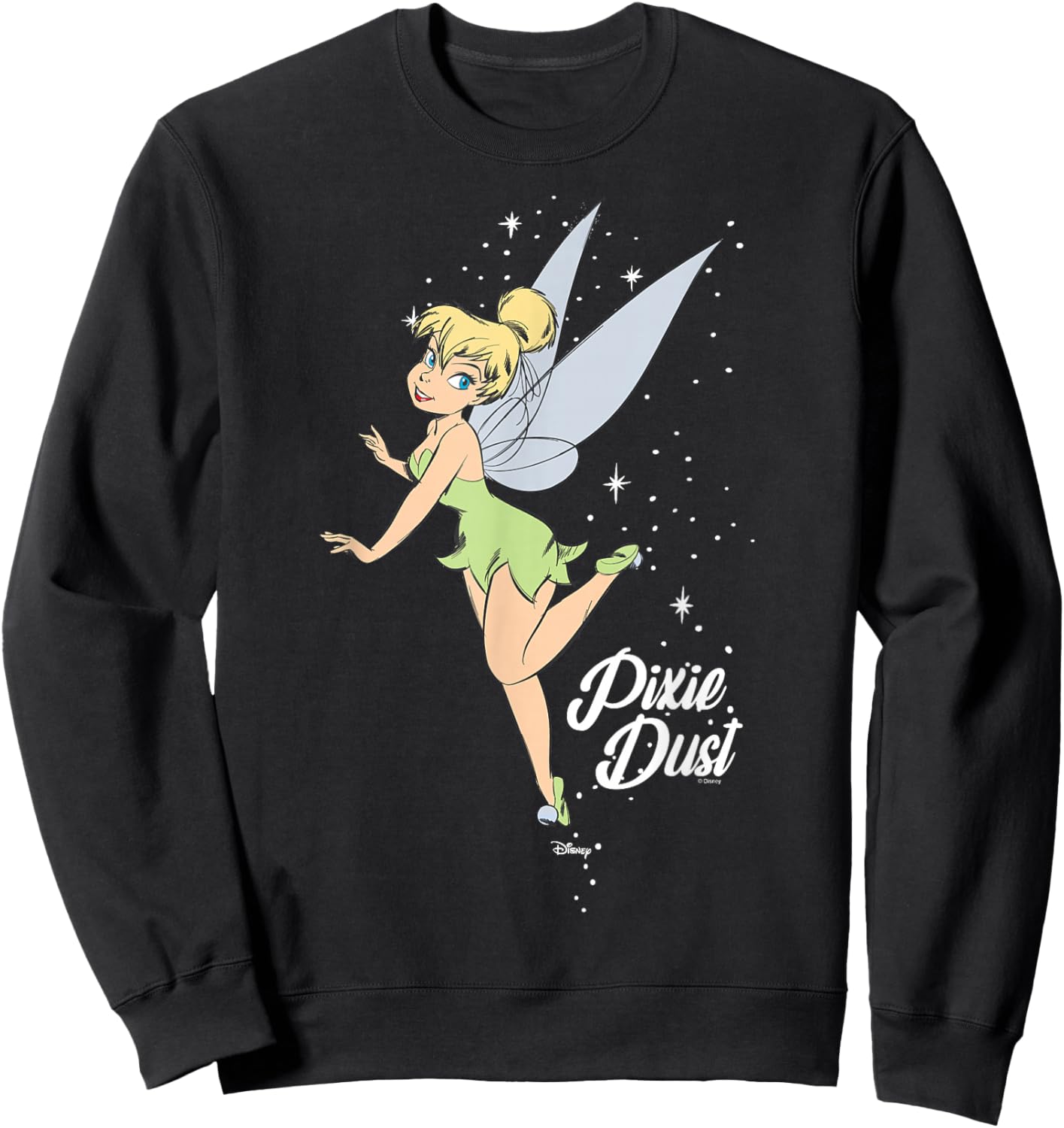 Tinker Bell - Pixie Dust Tink Sweatshirt - Sweatshirt | Black