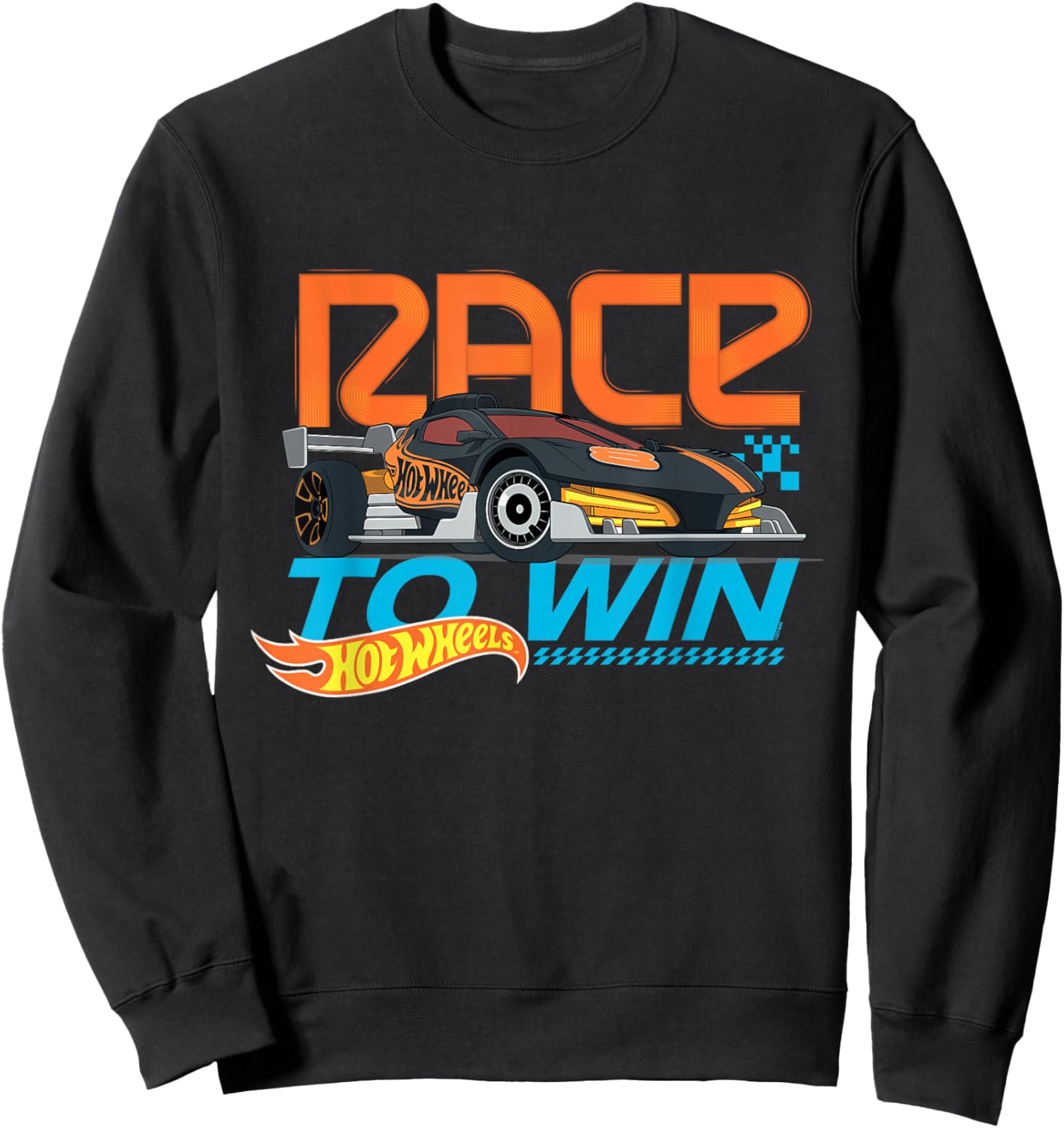 Hot Wheels Race to Win Sweatshirt - Sweatshirt | Black