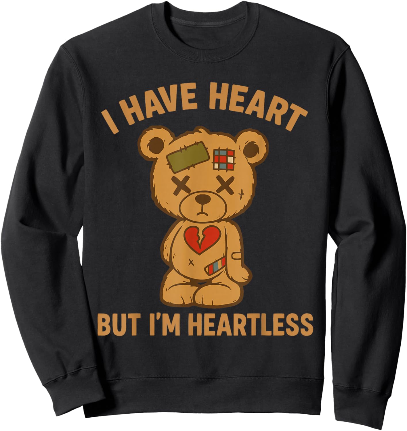 I Have Heart But I’m Heartless Sweatshirt - Sweatshirt | Black