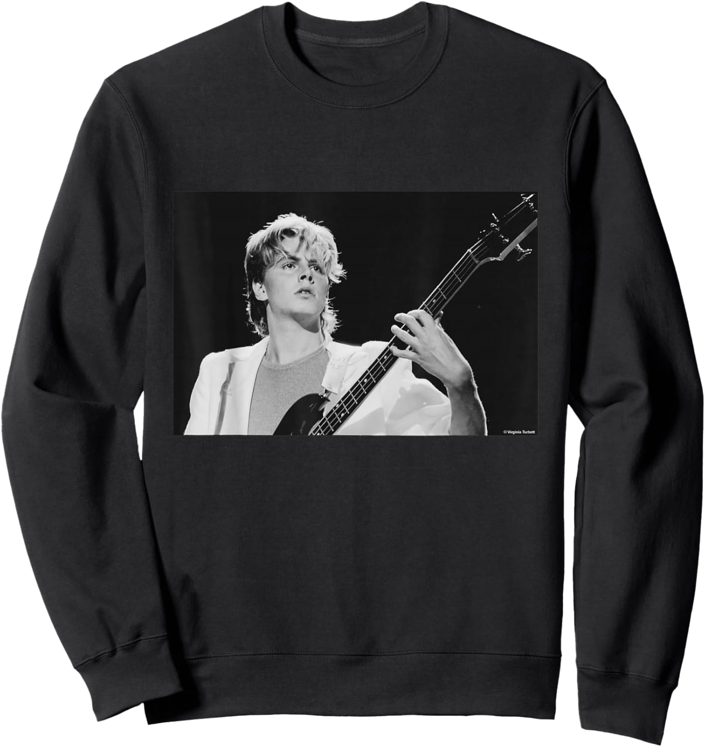 Duran Duran Bassist John Taylor Rio by Virginia Turbett Sweatshirt - Sweatshirt | Black