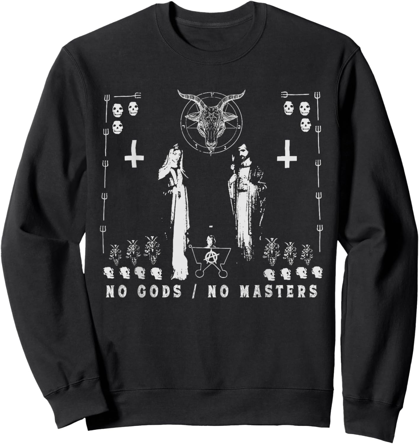 Ni Dieu Ni Maitre | No Gods No Masters Sweatshirt - Sweatshirt | Black