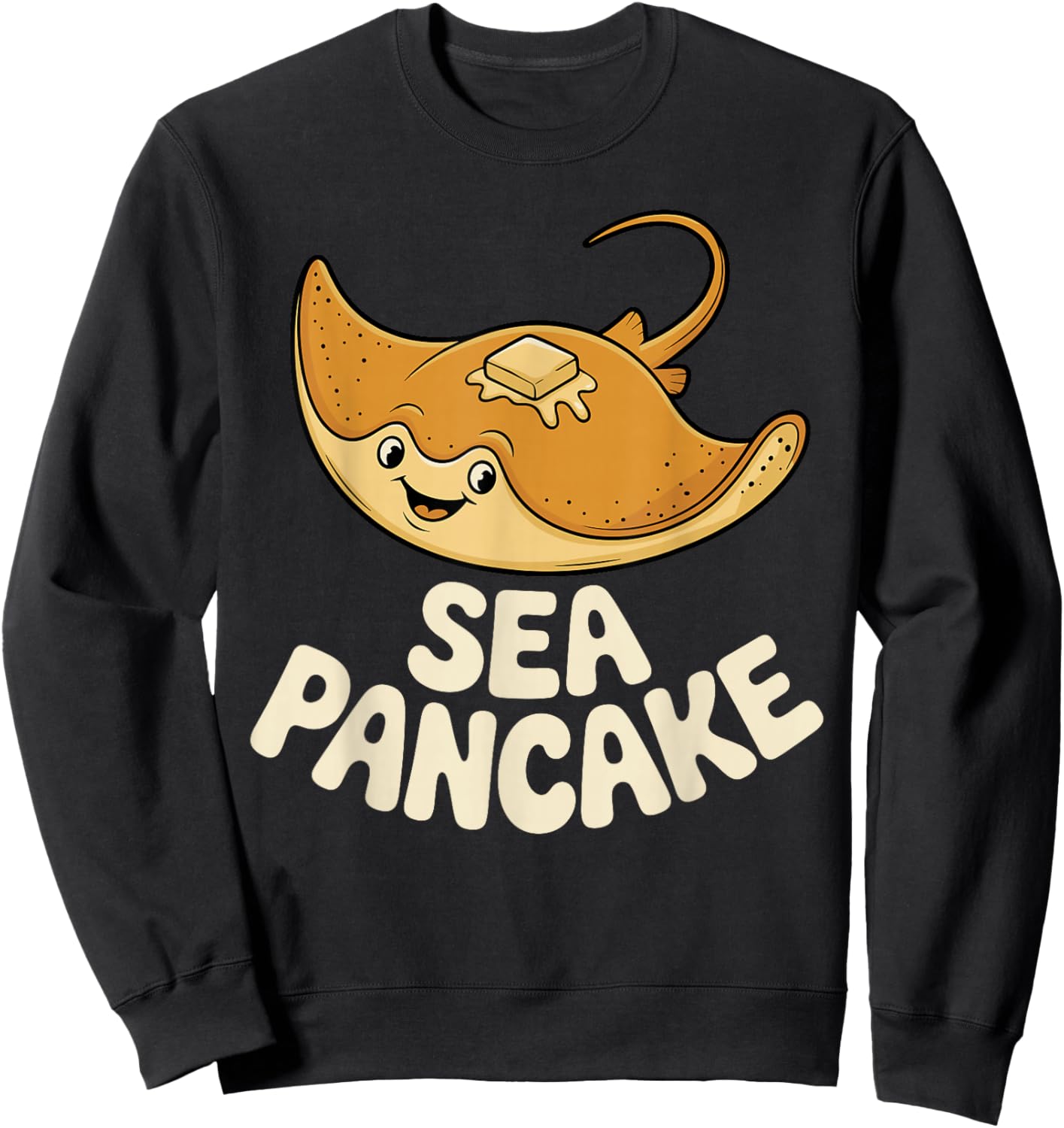Best Stingray Design Women Kids Fish Sting Ray Lover Sweatshirt - Sweatshirt | Black