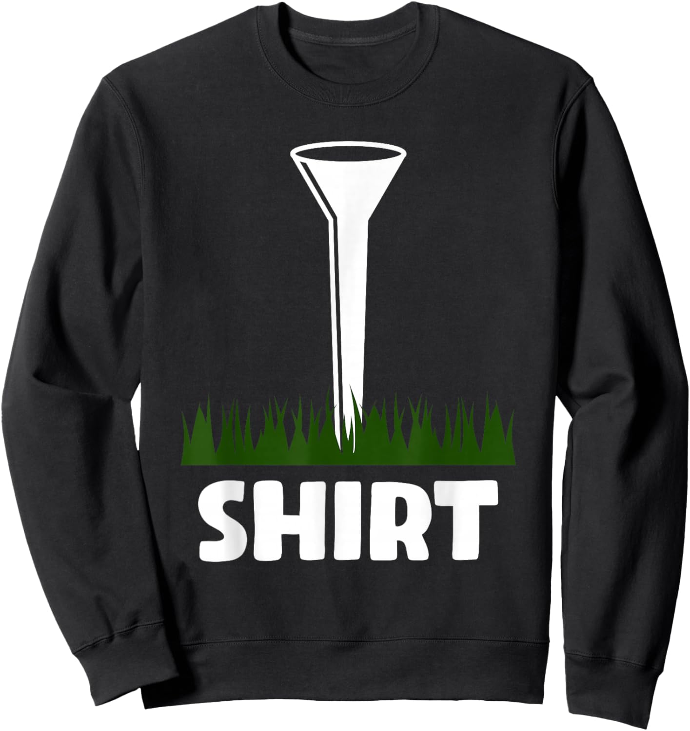 Funny Golf Golfer Sweatshirt - Sweatshirt | Black