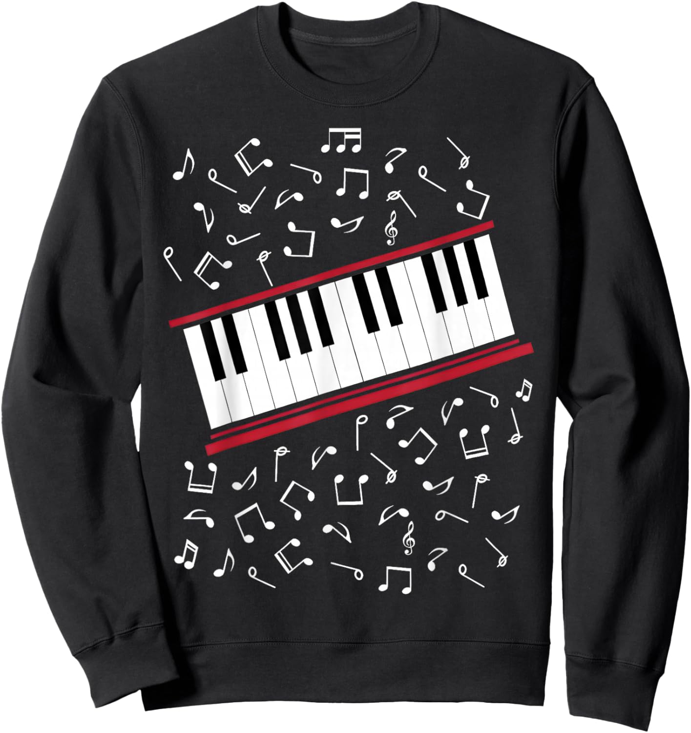 Piano Beat it Music Cosplay Sweatshirt - Sweatshirt | Black