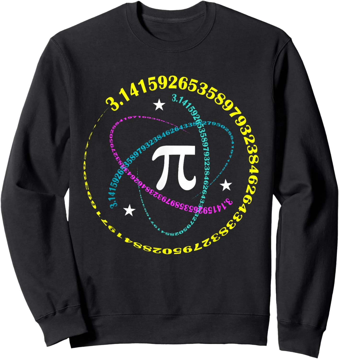 Pi Day 3.14 Math Teacher Mathematic Sweatshirt - Sweatshirt | Black