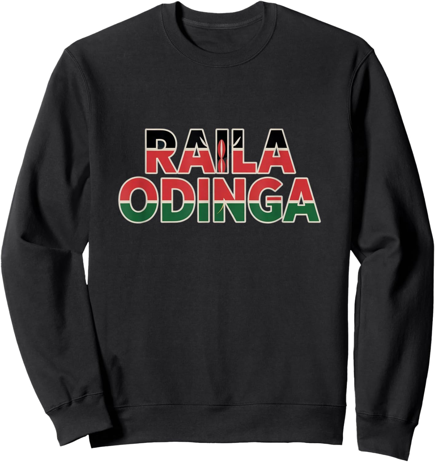 Raila Odinga - Farewell Baba, Kenyan Pride Sweatshirt - Sweatshirt | Black