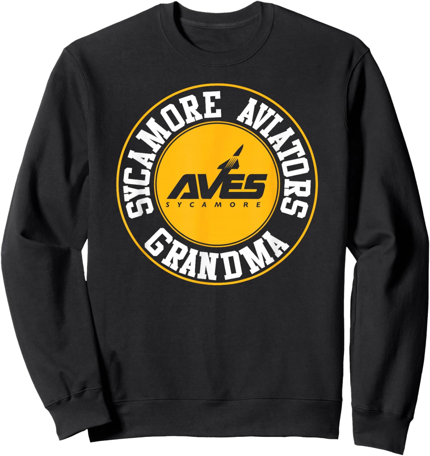 Sycamore Aves Aviator Grandma CUTB3111 Sweatshirt - Sweatshirt | Black